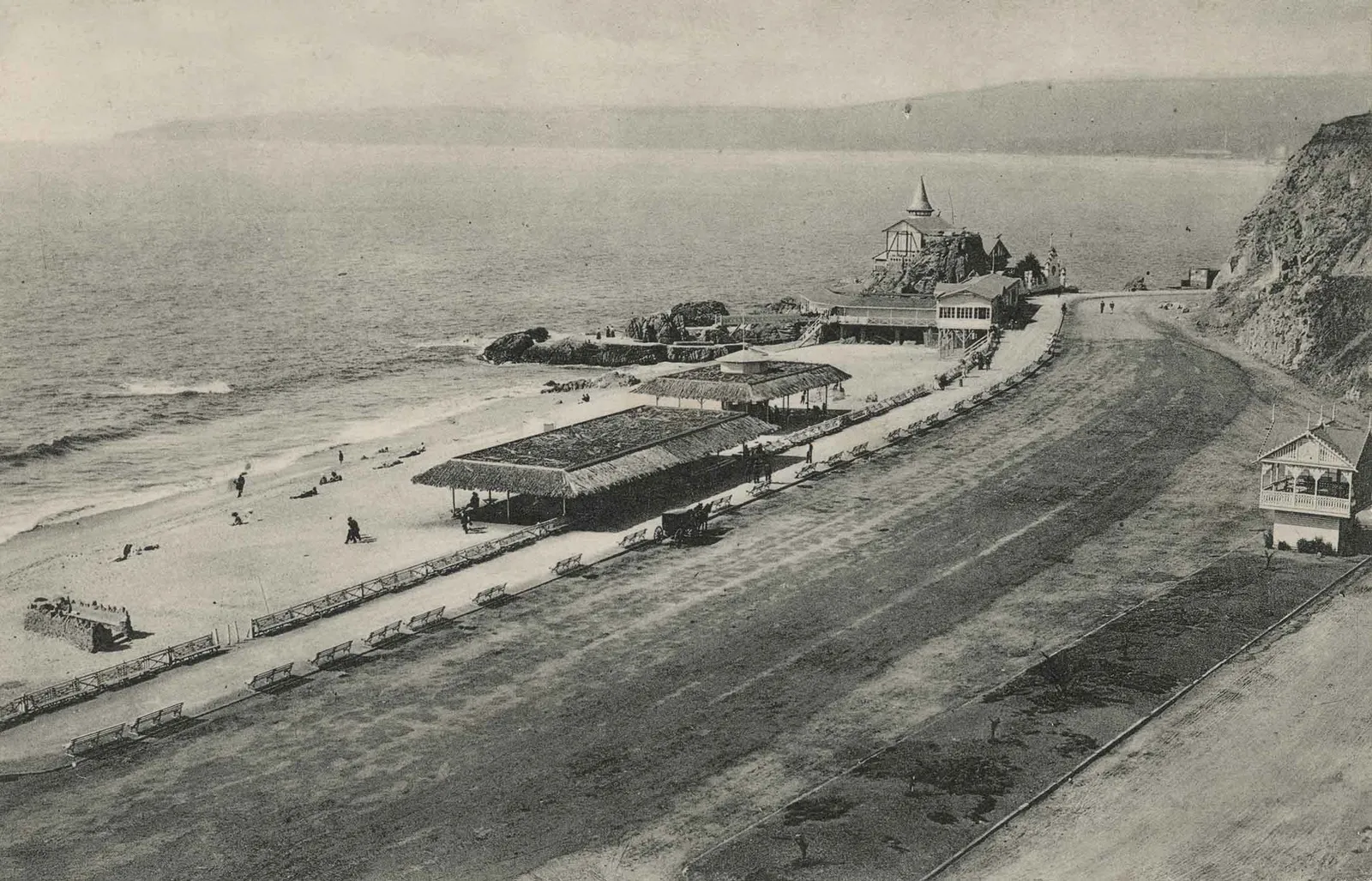 Playa Miramar en 1913