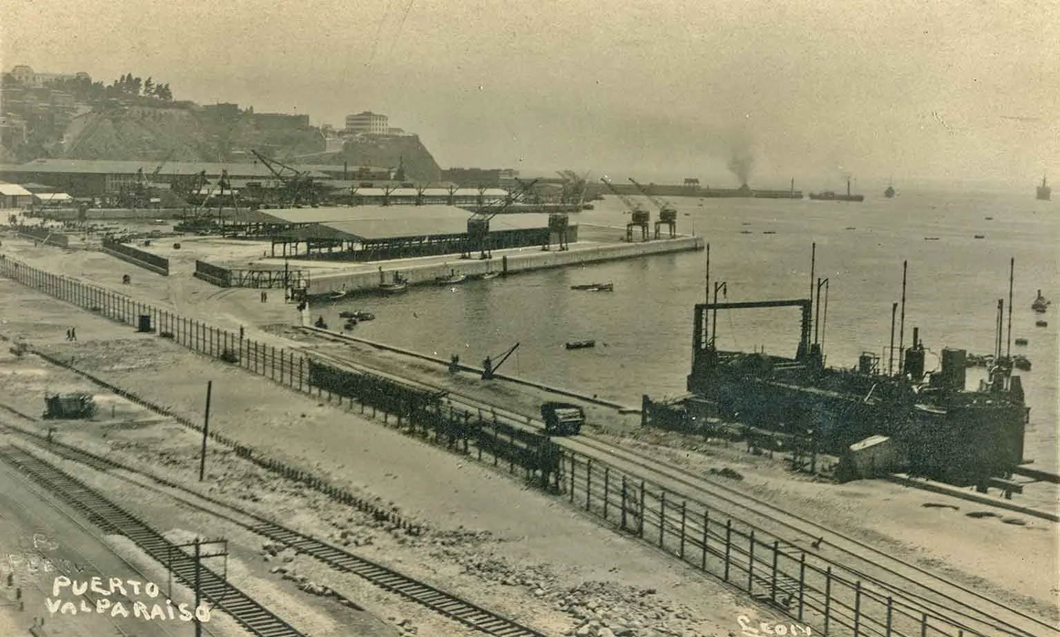 Puerto de Valparaíso en 1925