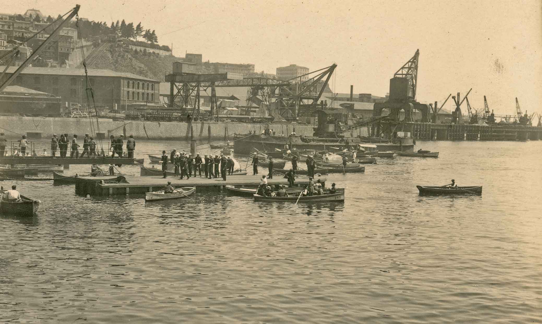 Valparaíso en 1922