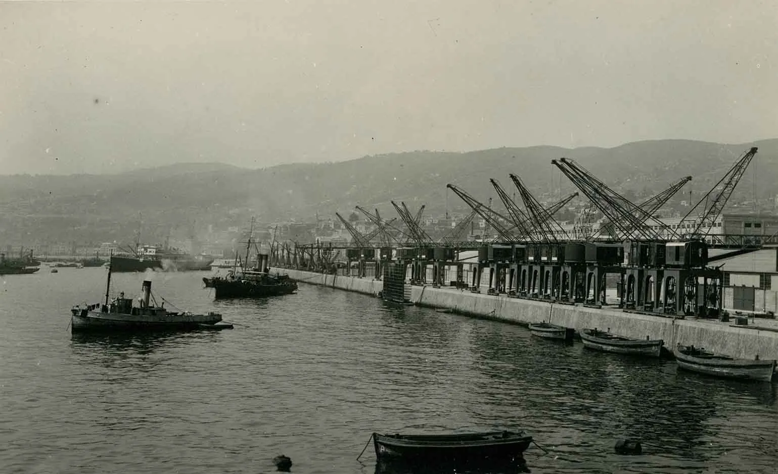 Puerto de Valparaíso en 1924