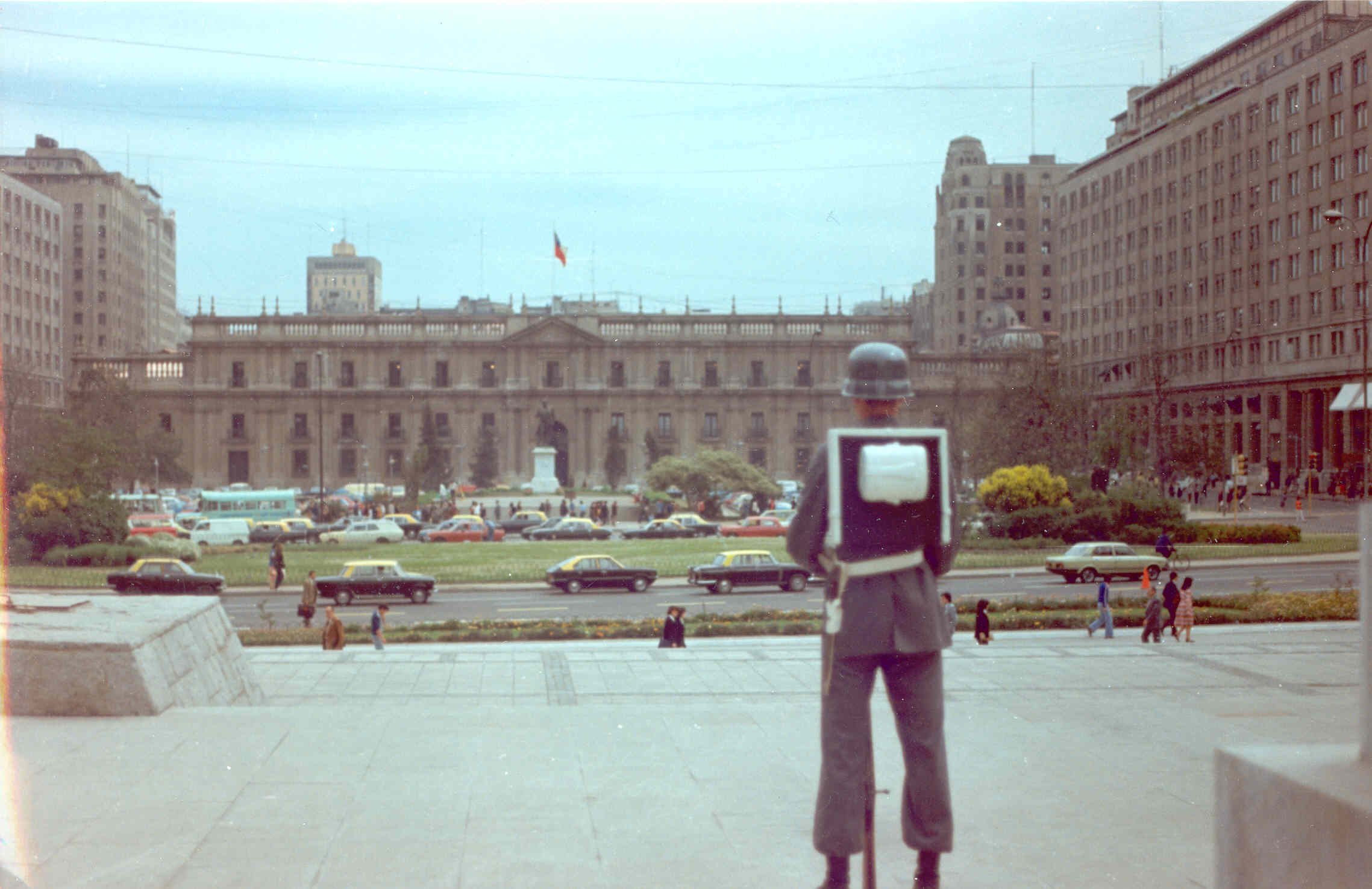 Plaza Bulnes en 1980