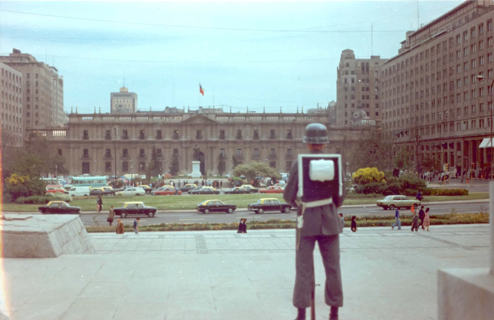 Plaza Bulnes en 1980