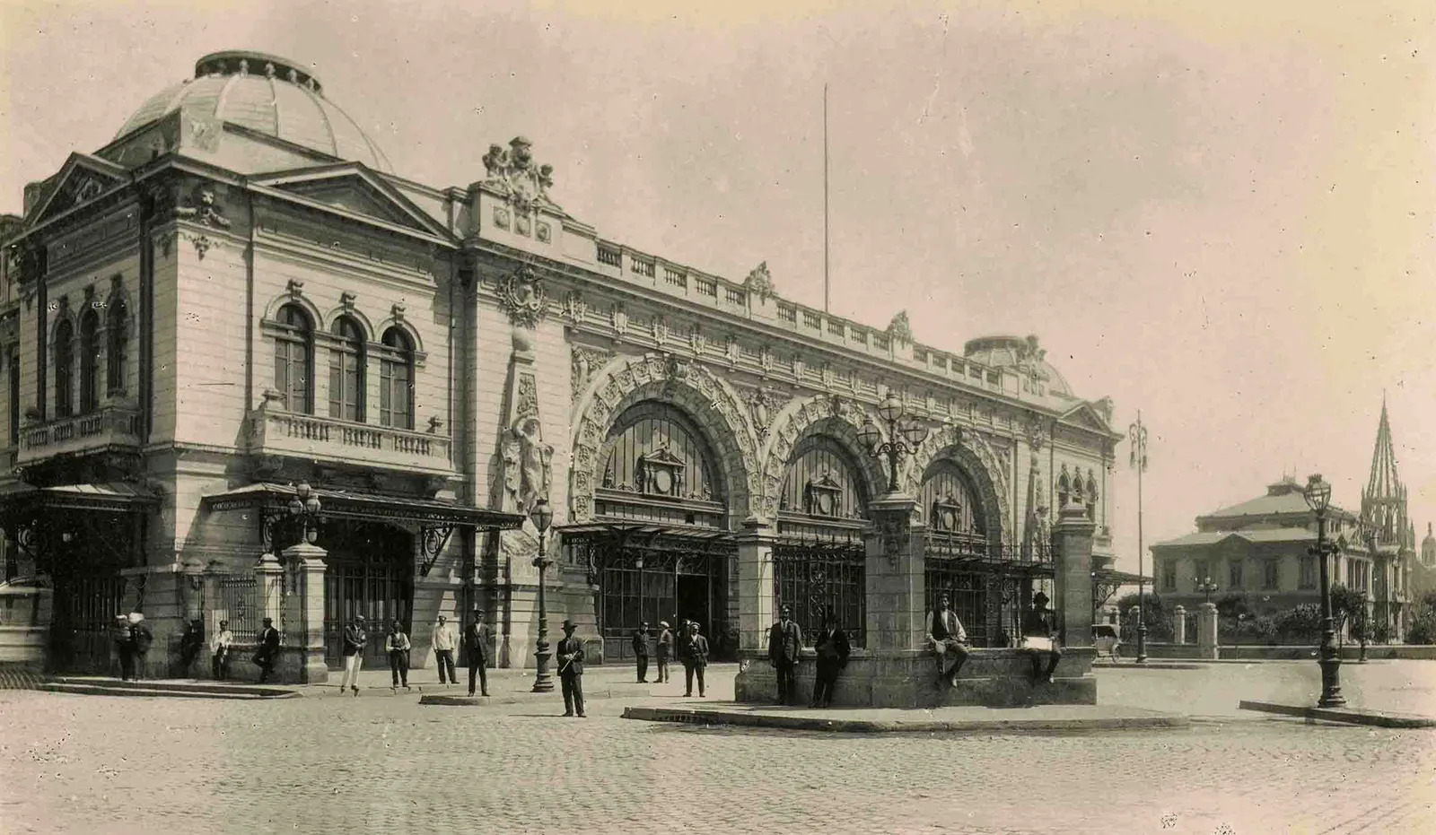 Estación Mapocho ca. 1920