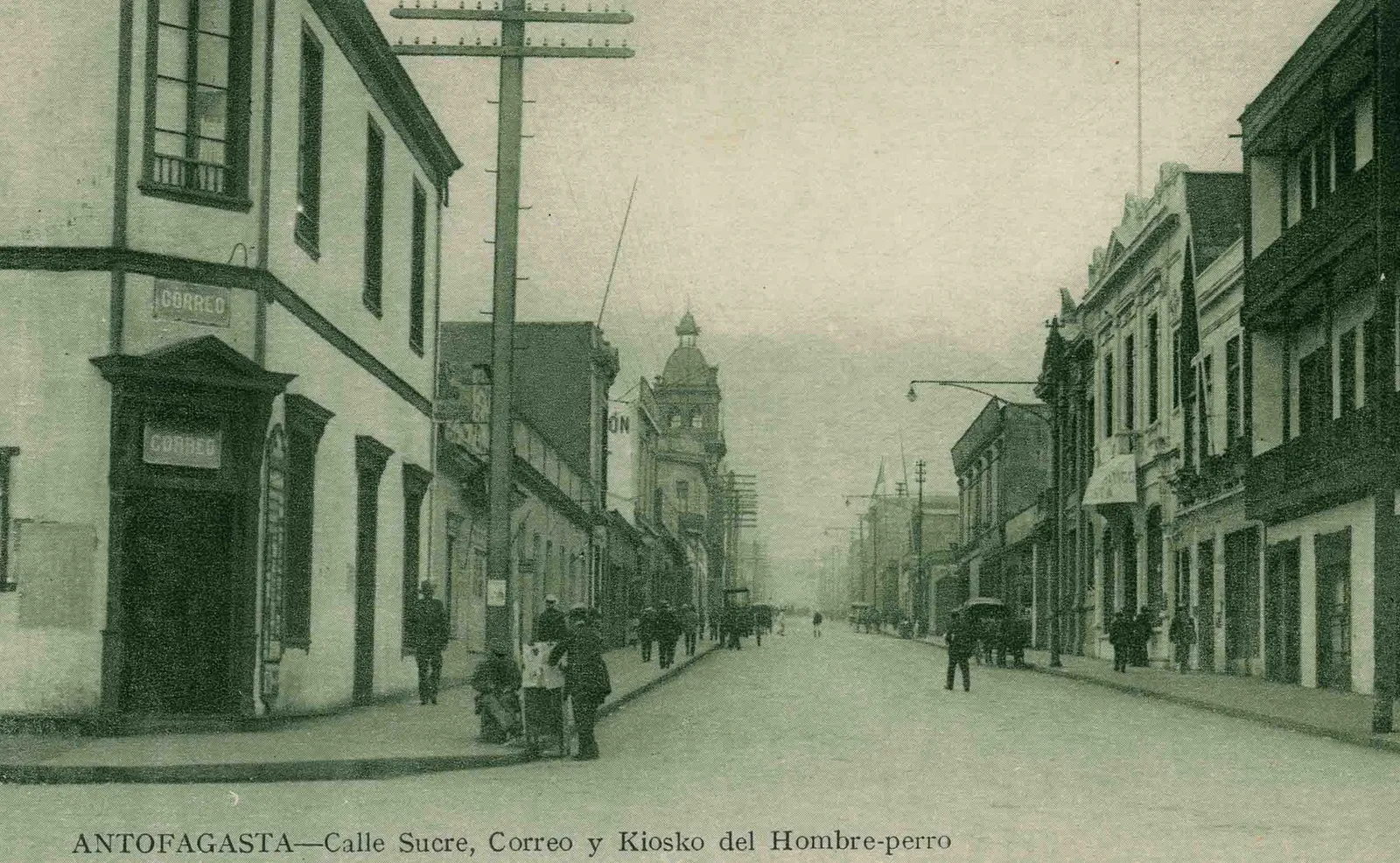 Calle Sucre de Antofagasta ca. 1910