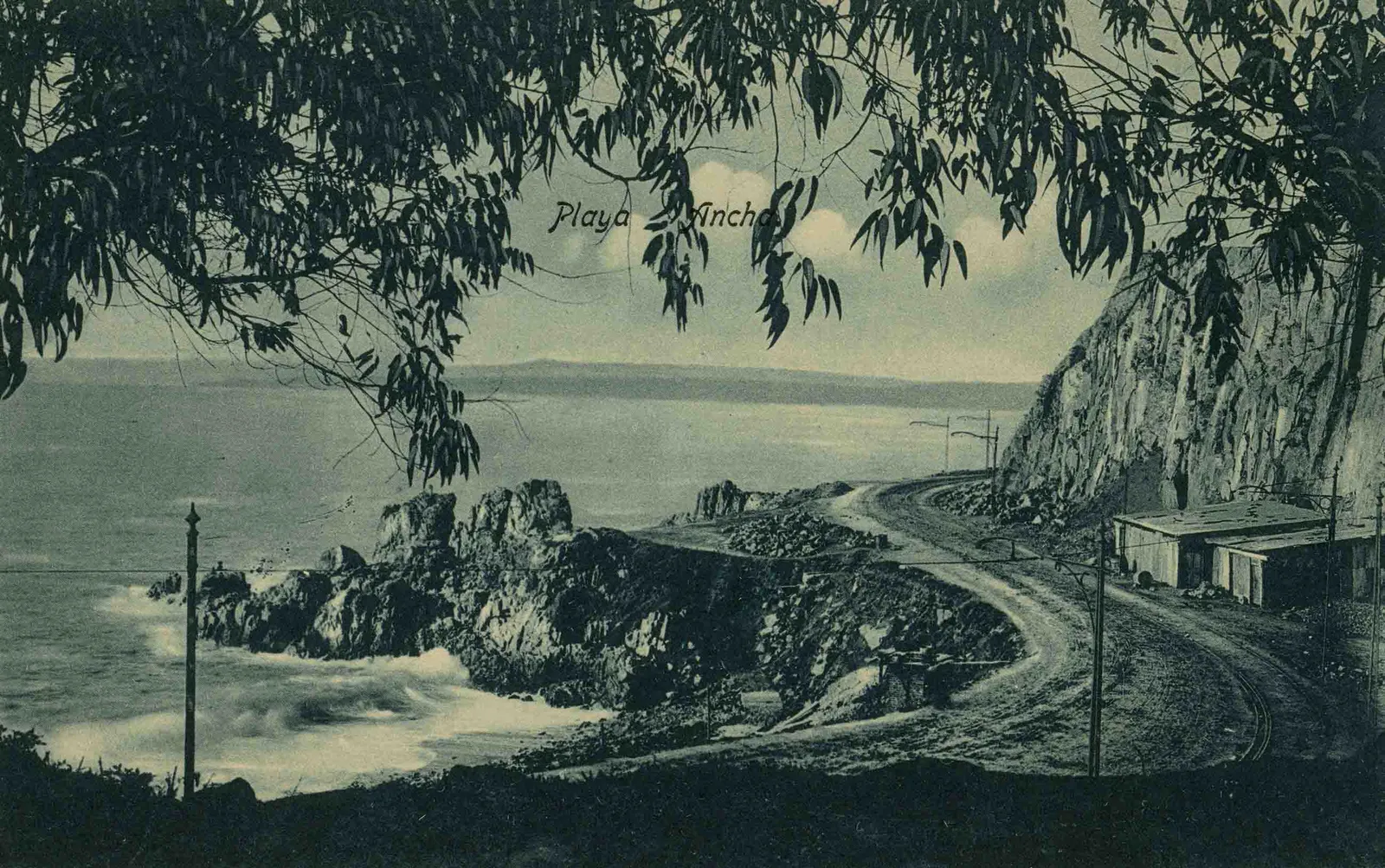 Avenida Altamirano de valparaíso en 1913
