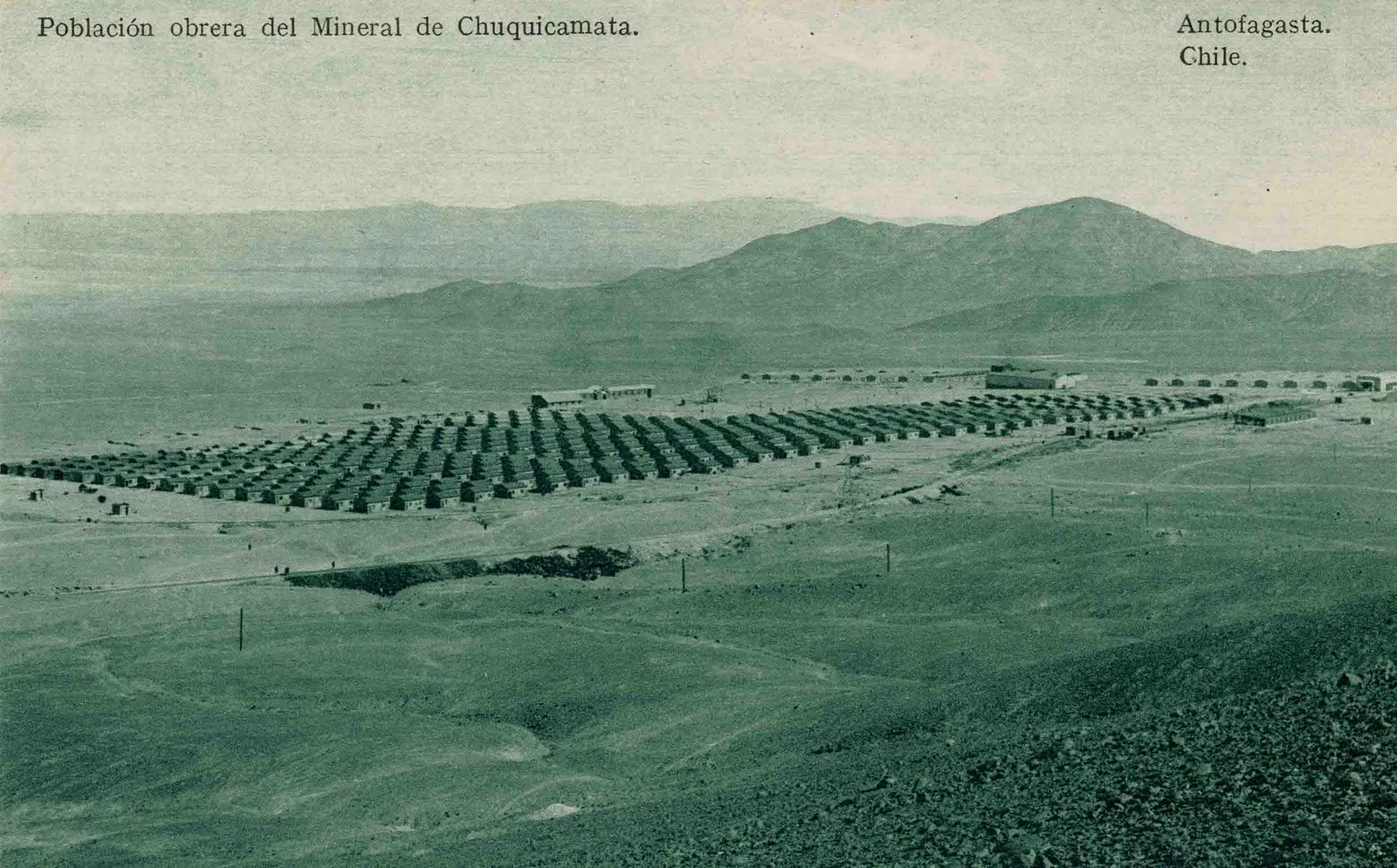 Población en Chuqicamata ca. 1920