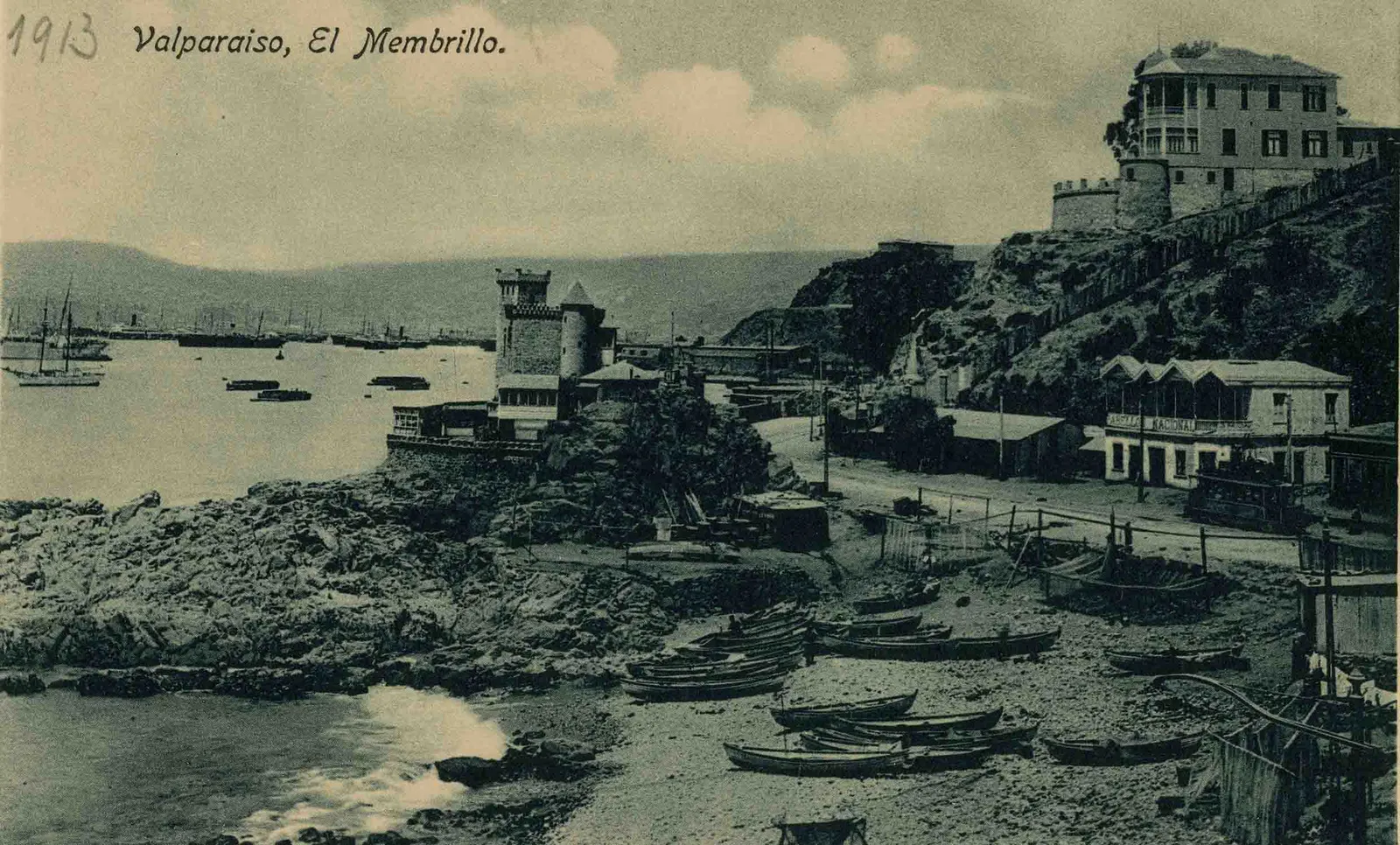 Caleta el membrillo en 1913