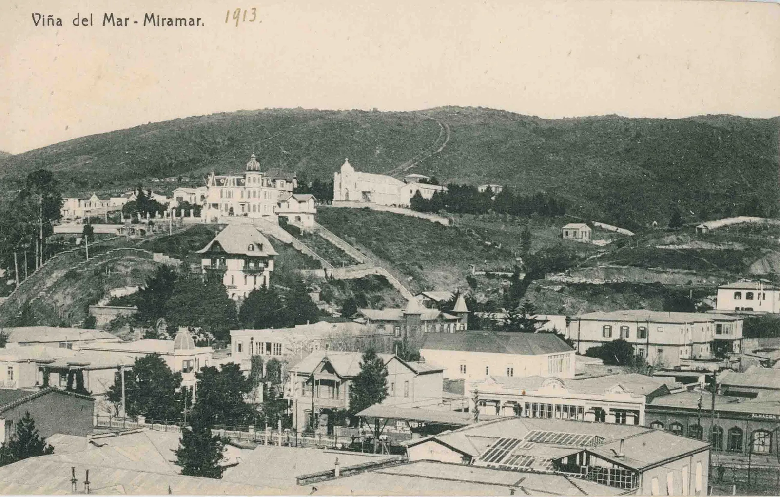 Miramar de Viña del Mar en 1913