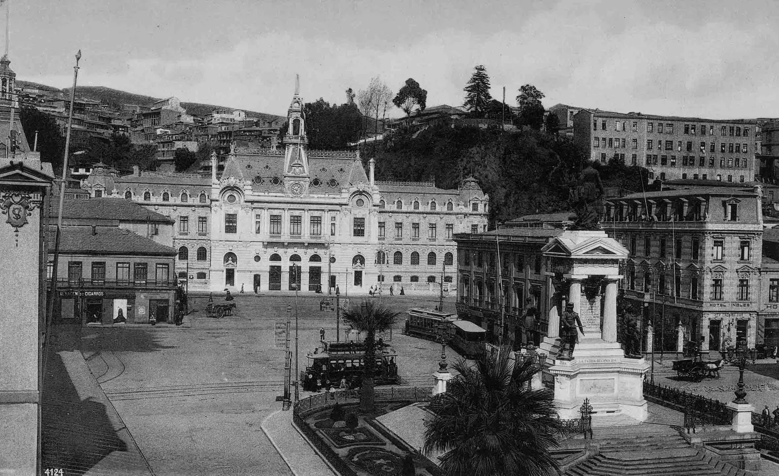Plaza Sotomayor ca. 1910