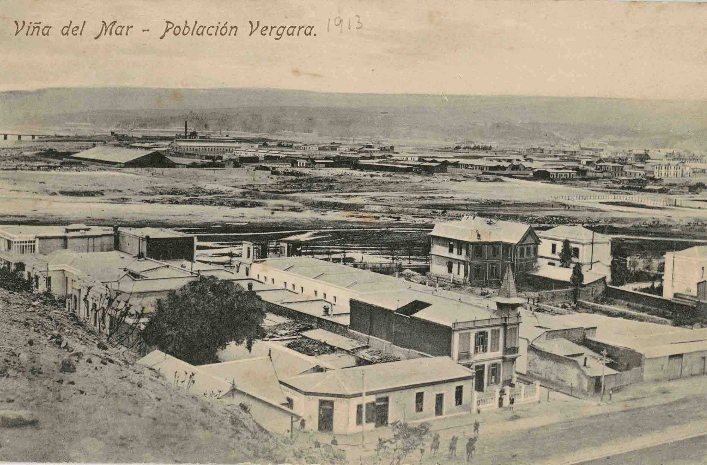 Población Vergara de Viña del Mar en 1913