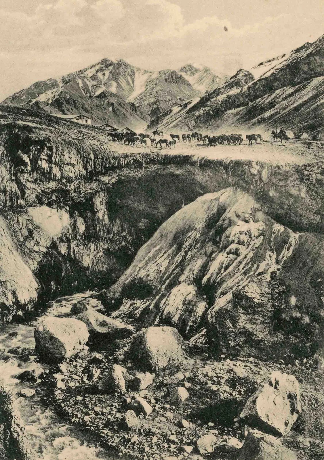 Puente del inca ca. 1915