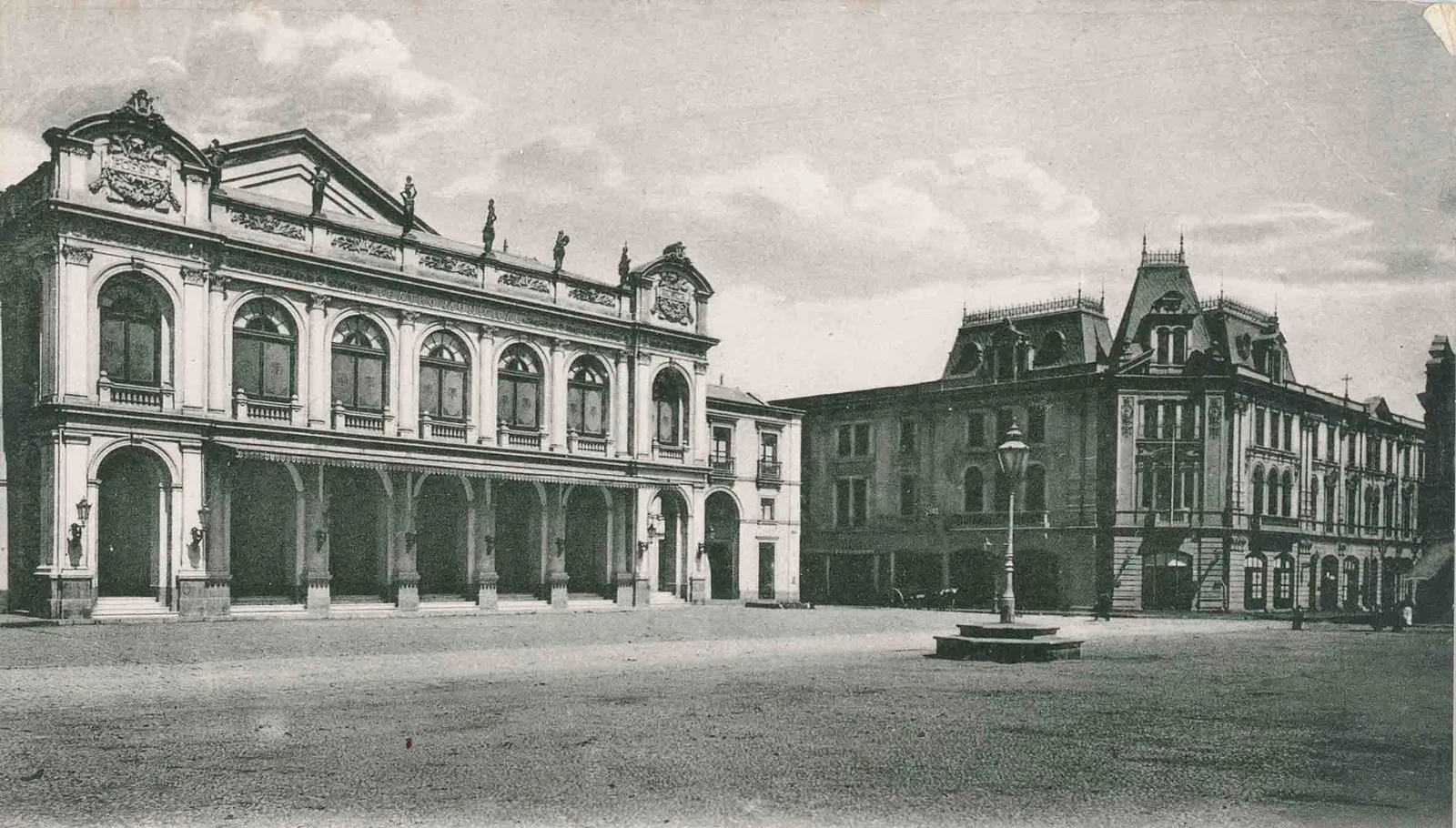 Teatro Municipal de Santiago ca. 1900