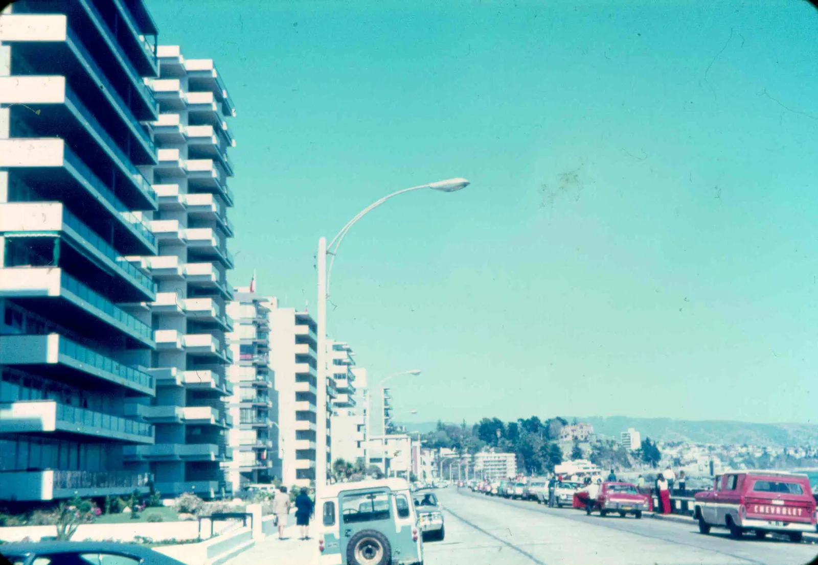 Avenida Perú de Viña del Mar en 1970