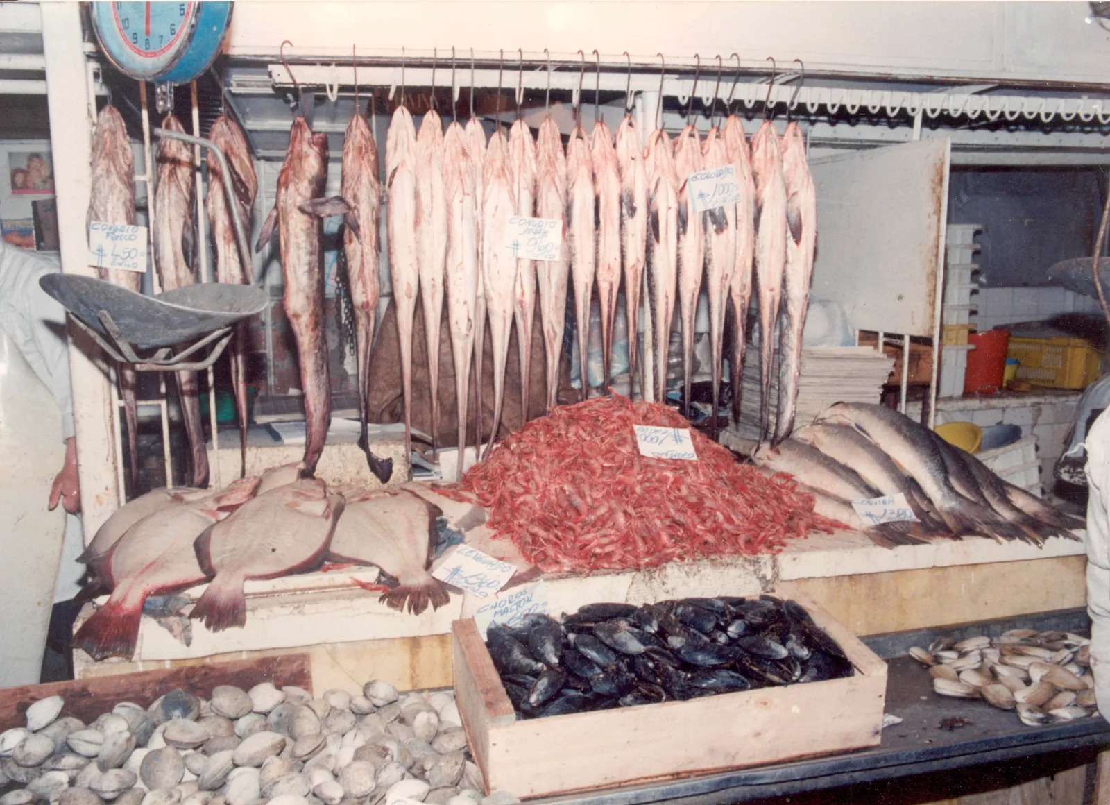 Mercado Central de Chile en 1980