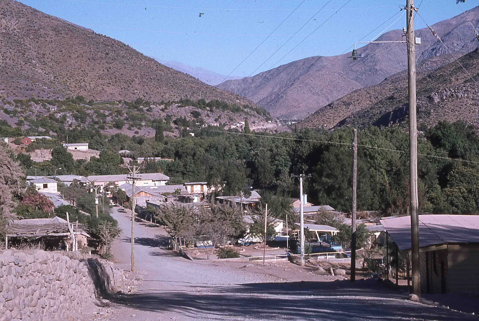 Pueblo Pichasca en los años 70s