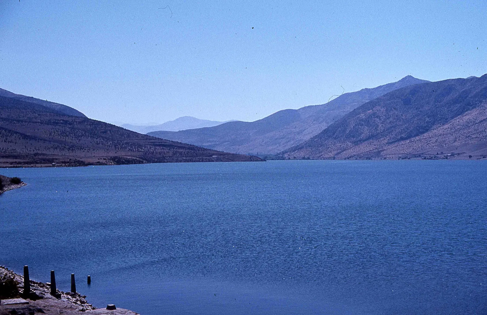 Embalse Recoleta en los años 70s