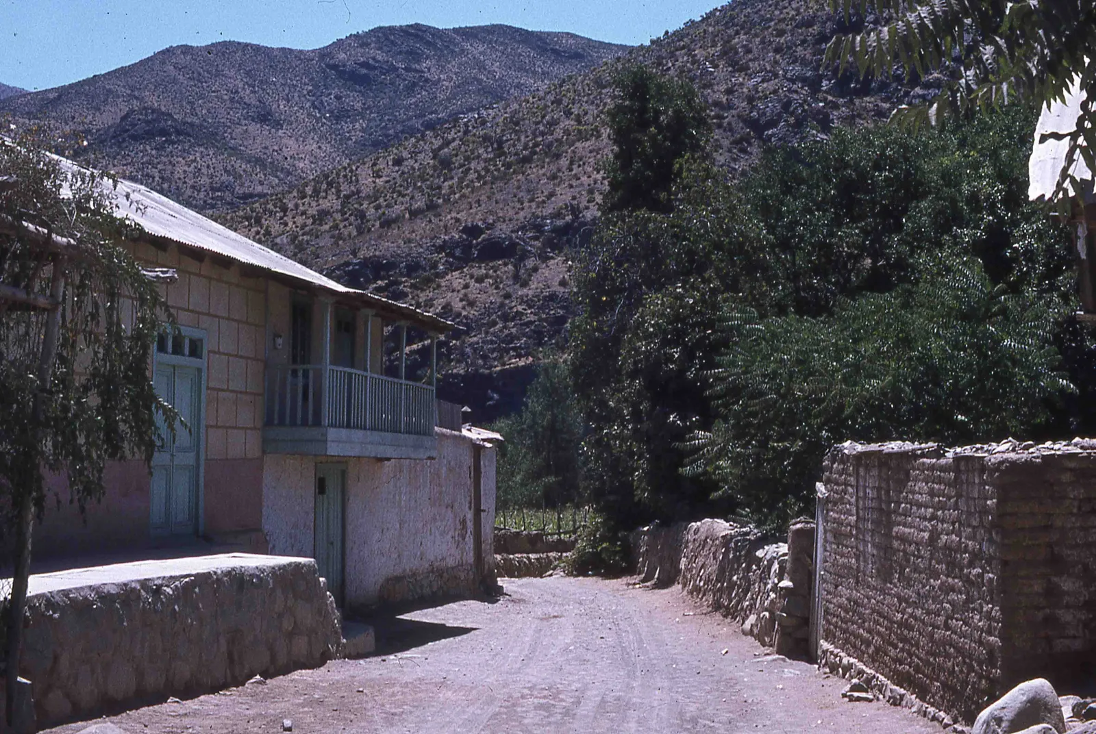 Pueblo Pichasca en los años 70s
