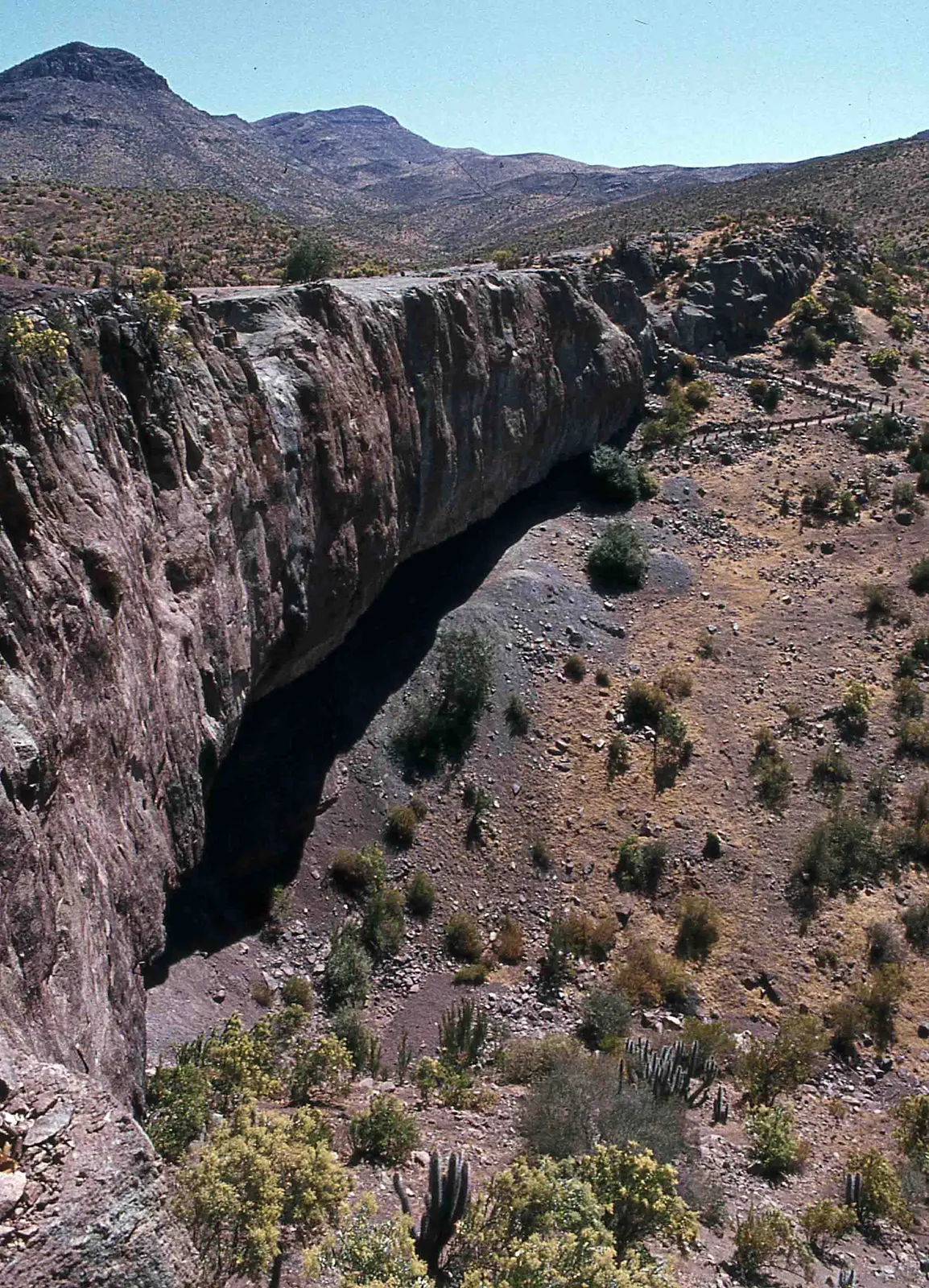 Monumento Natural Pichasca en los años 70s
