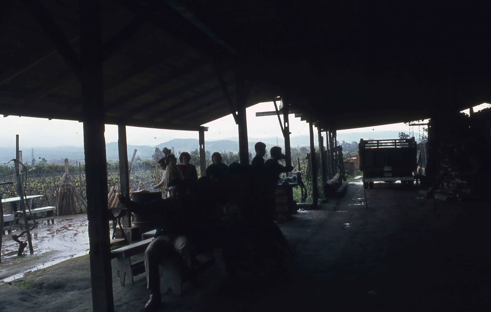 Sector Parque Nacional la Campana en los 70s