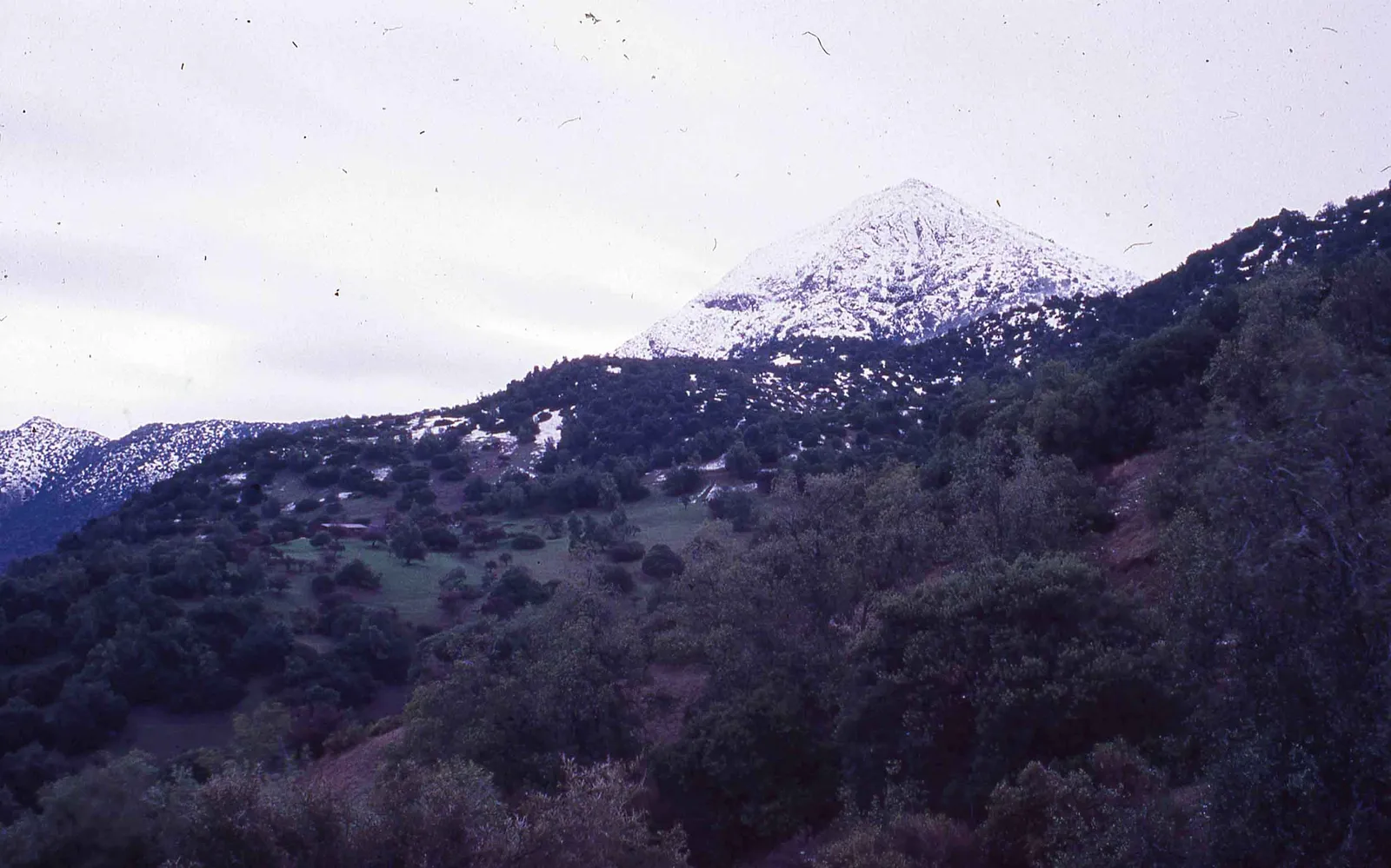 Cerro Manquehue en los años 80