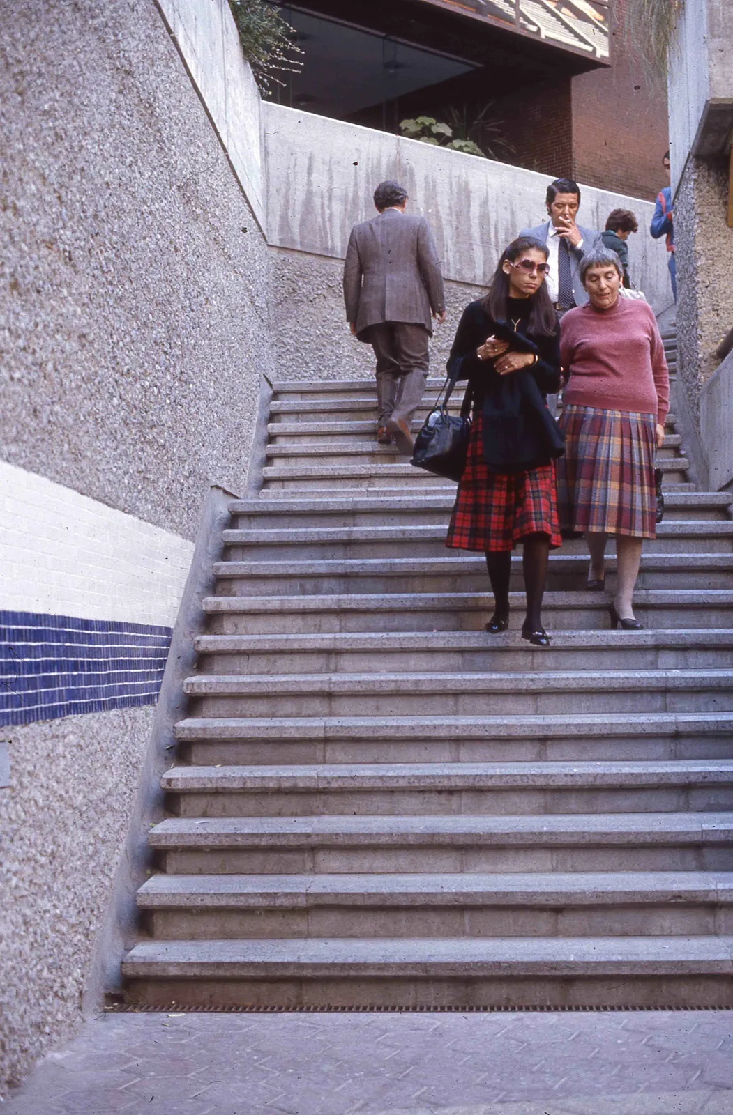 Metro Los Leones en los años 80