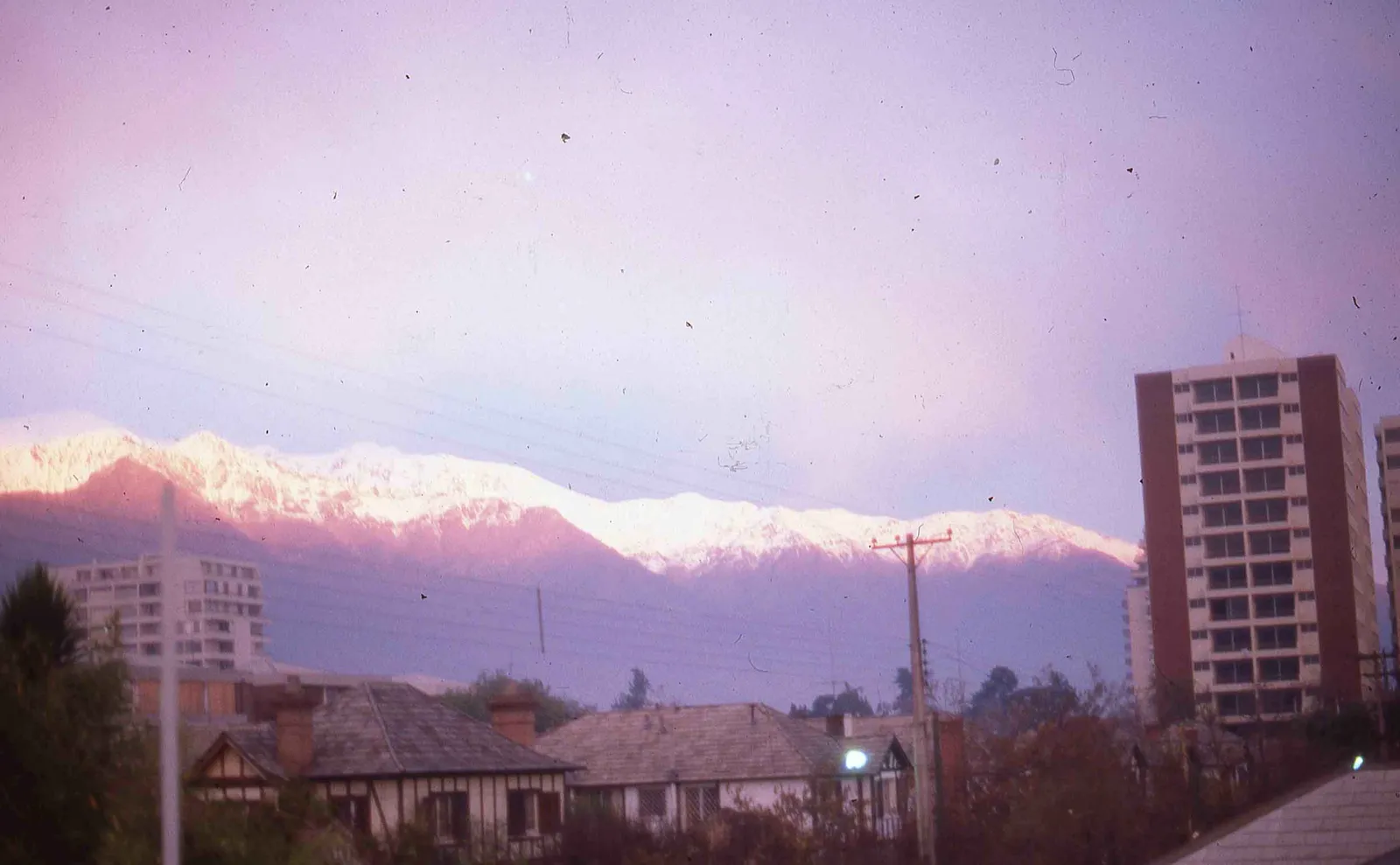 Barrio de Vitacura en los años 80