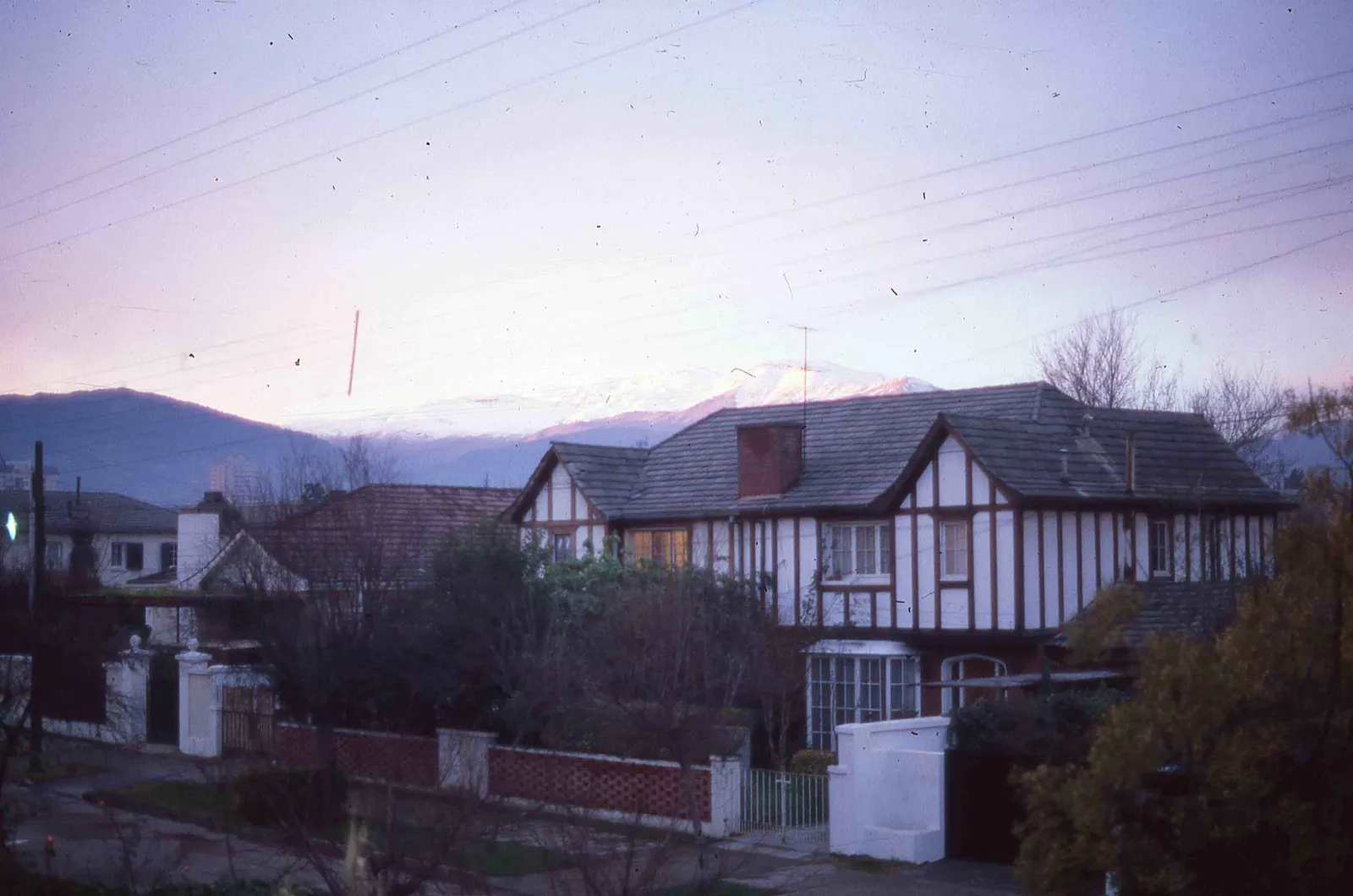 Barrio de Vitacura en los años 80