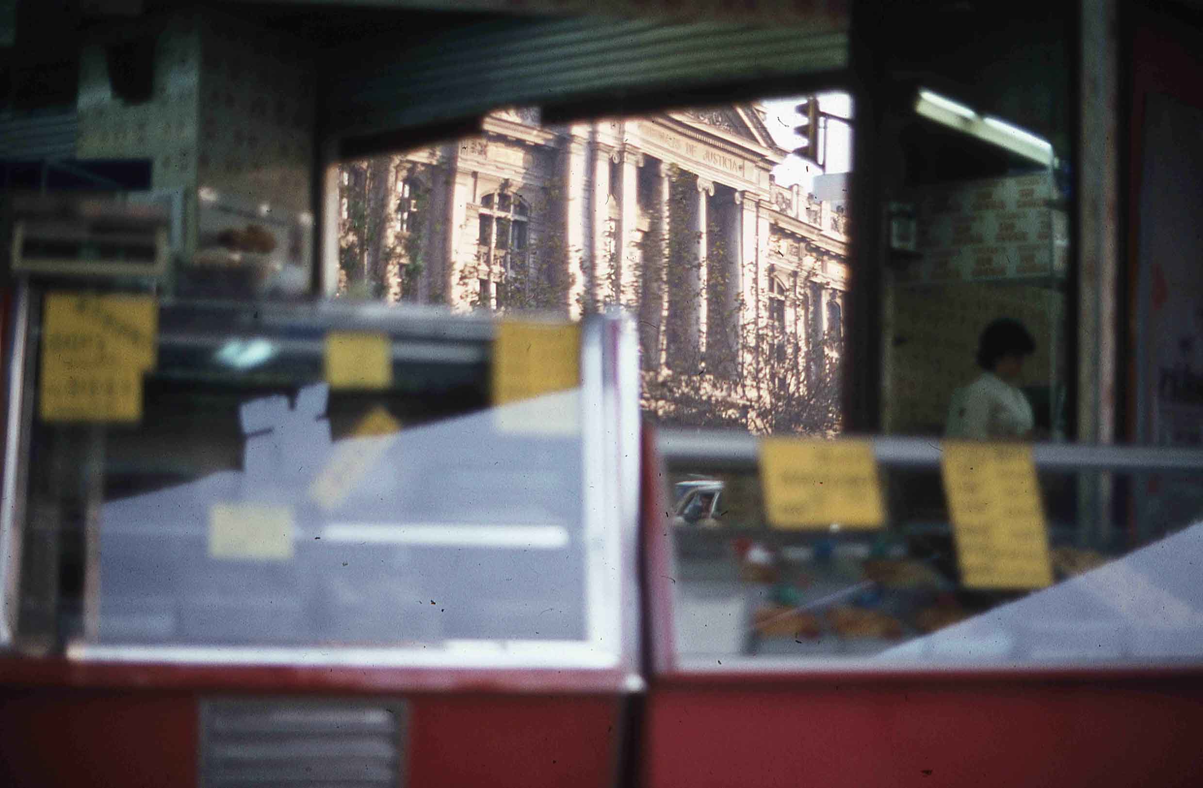 Centro de Santiago en los años 80