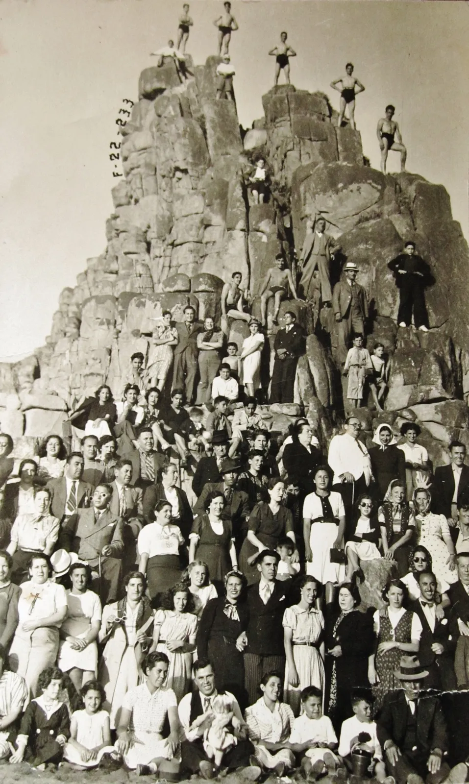 Verano en el balneario de Constitución, 1948