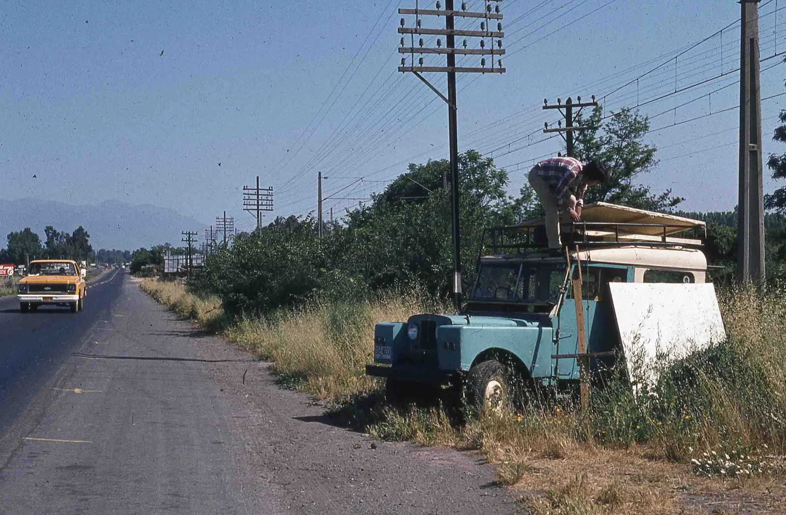 Panamericana sur en los 80