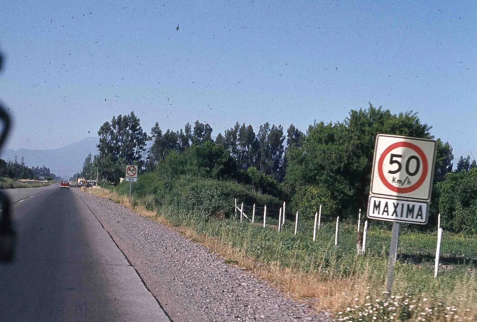 Panamericana sur en los 80