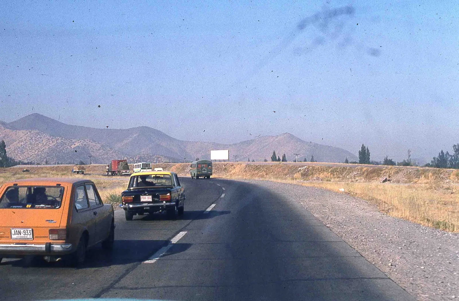 Panamericana sur en los 80