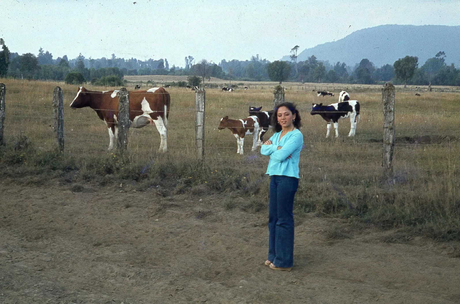 Campo en el sur de Chile a finales de los 70