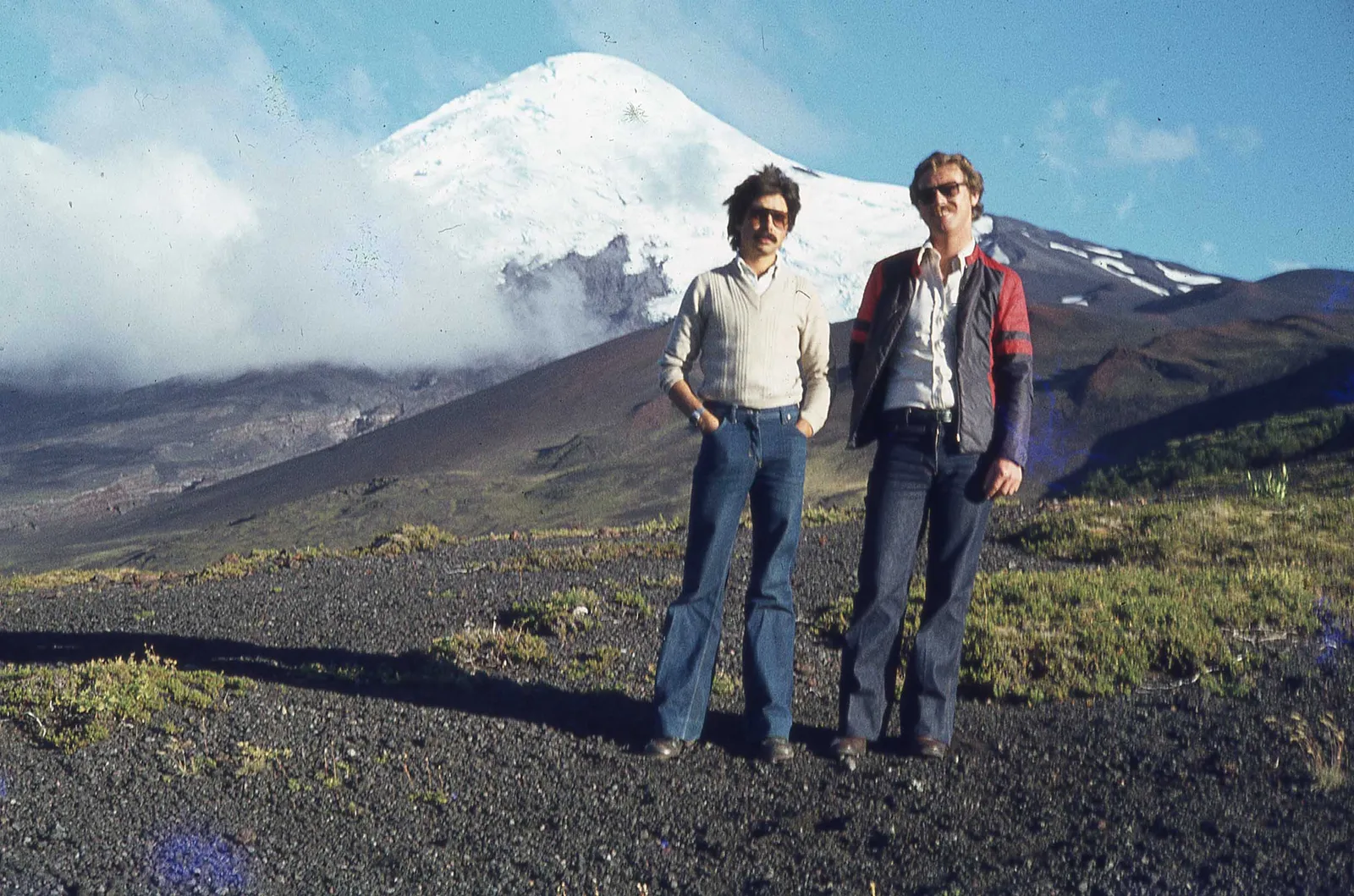 Volcán Osorno a finales de los 70