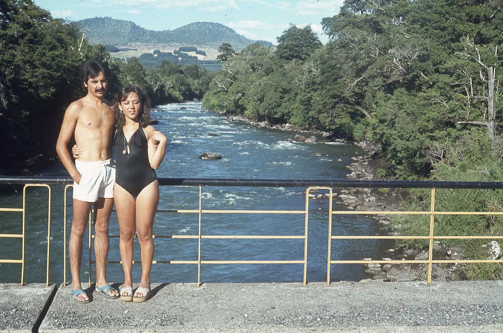 Puente sobre el Río Trancura, 1979