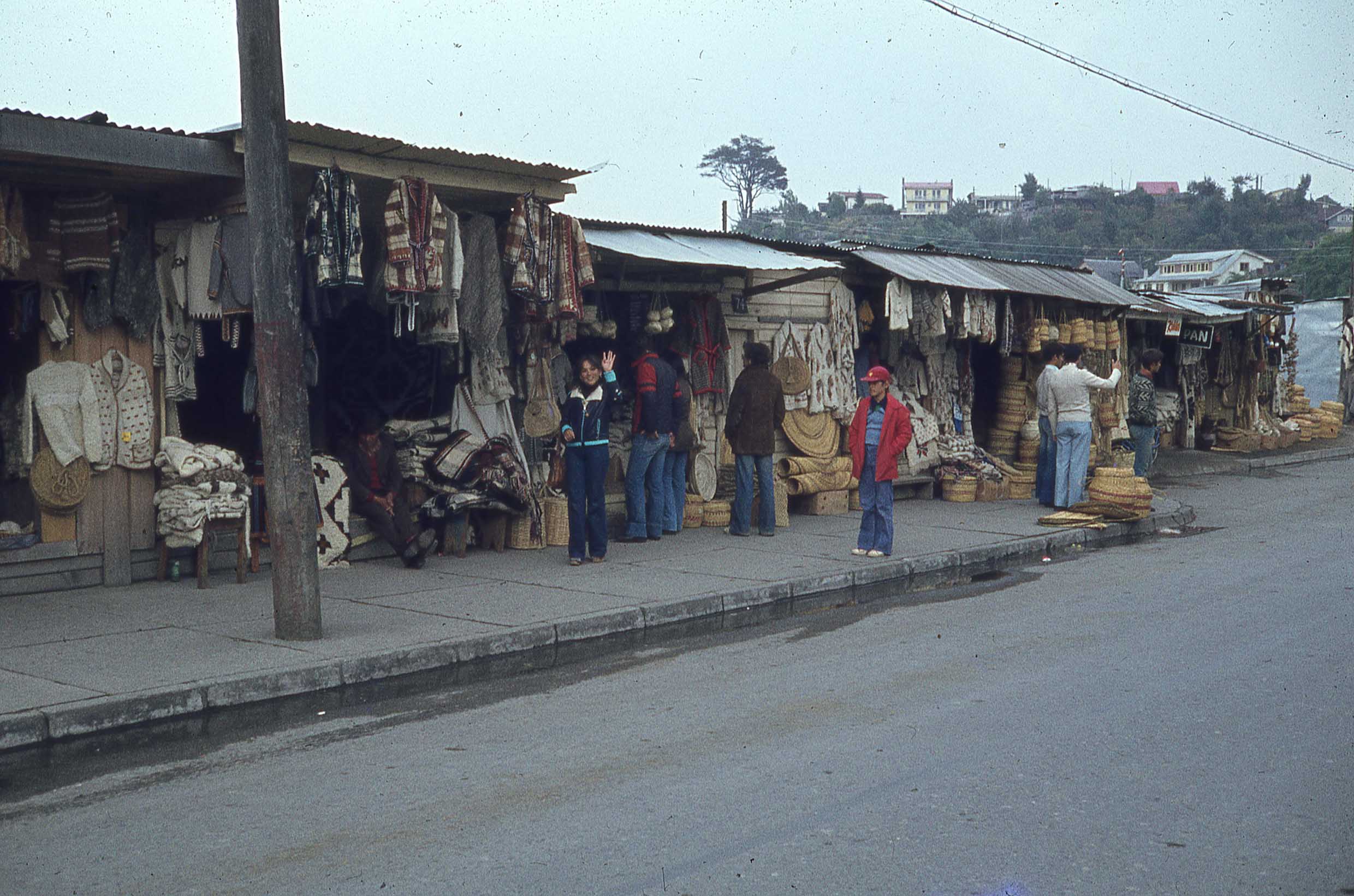 Feria de Angelmó a finales de los 70