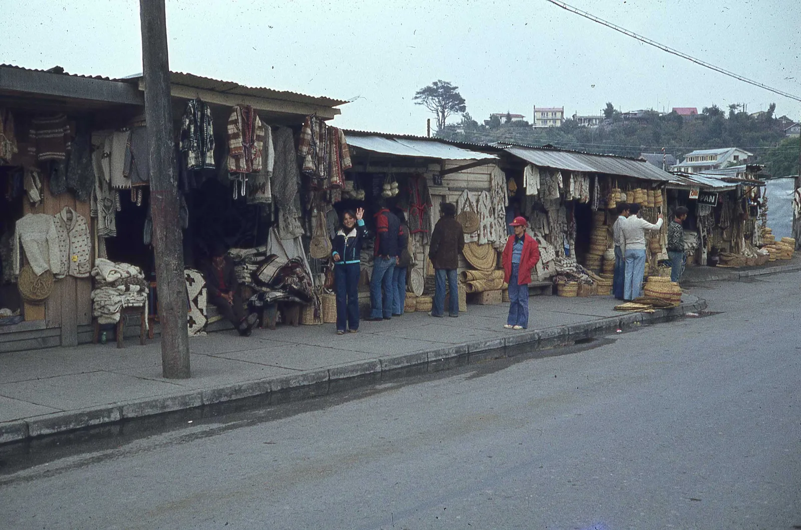 Feria de Angelmó a finales de los 70