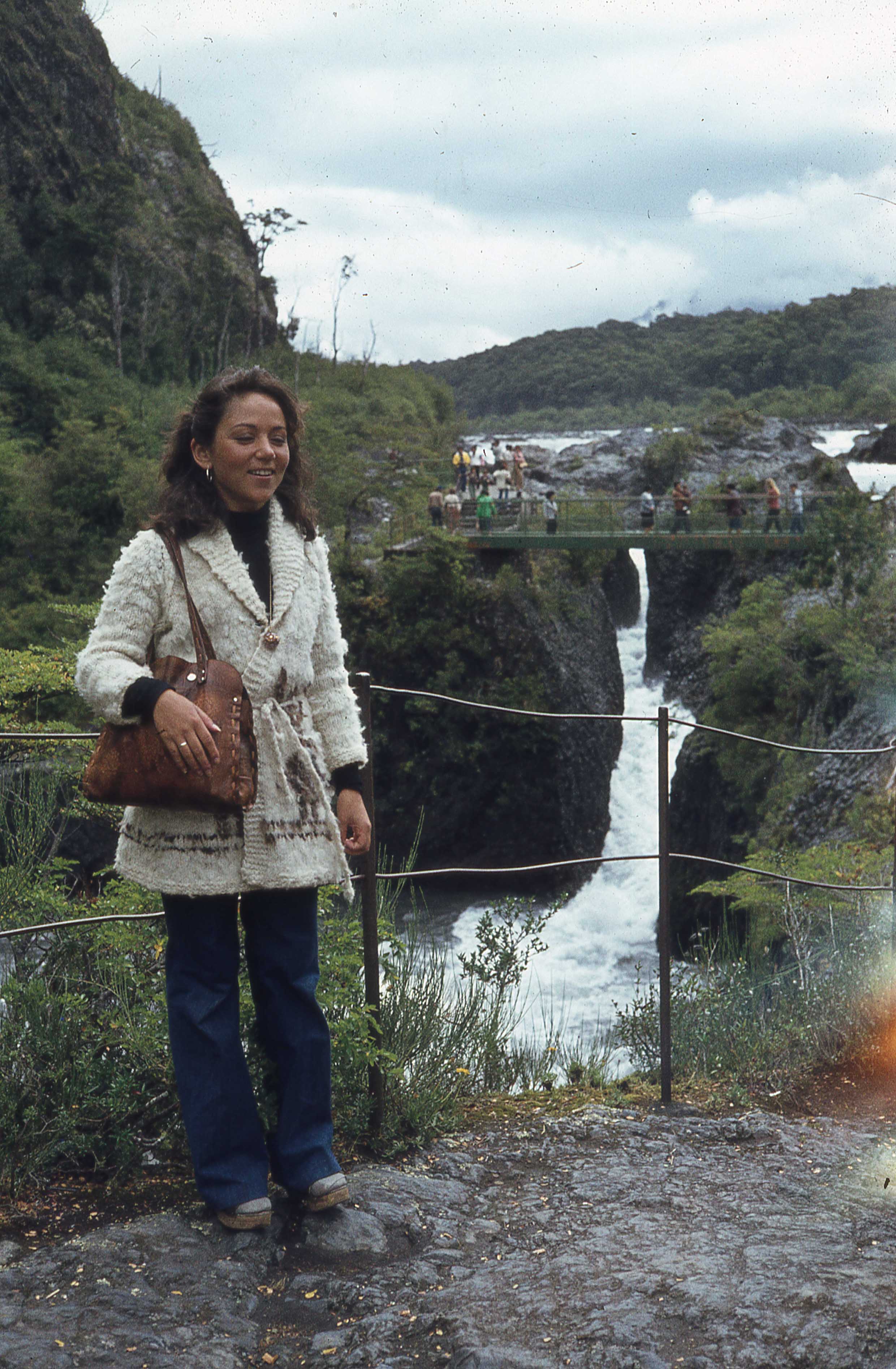 Saltos del Petrohué a finales de los 70