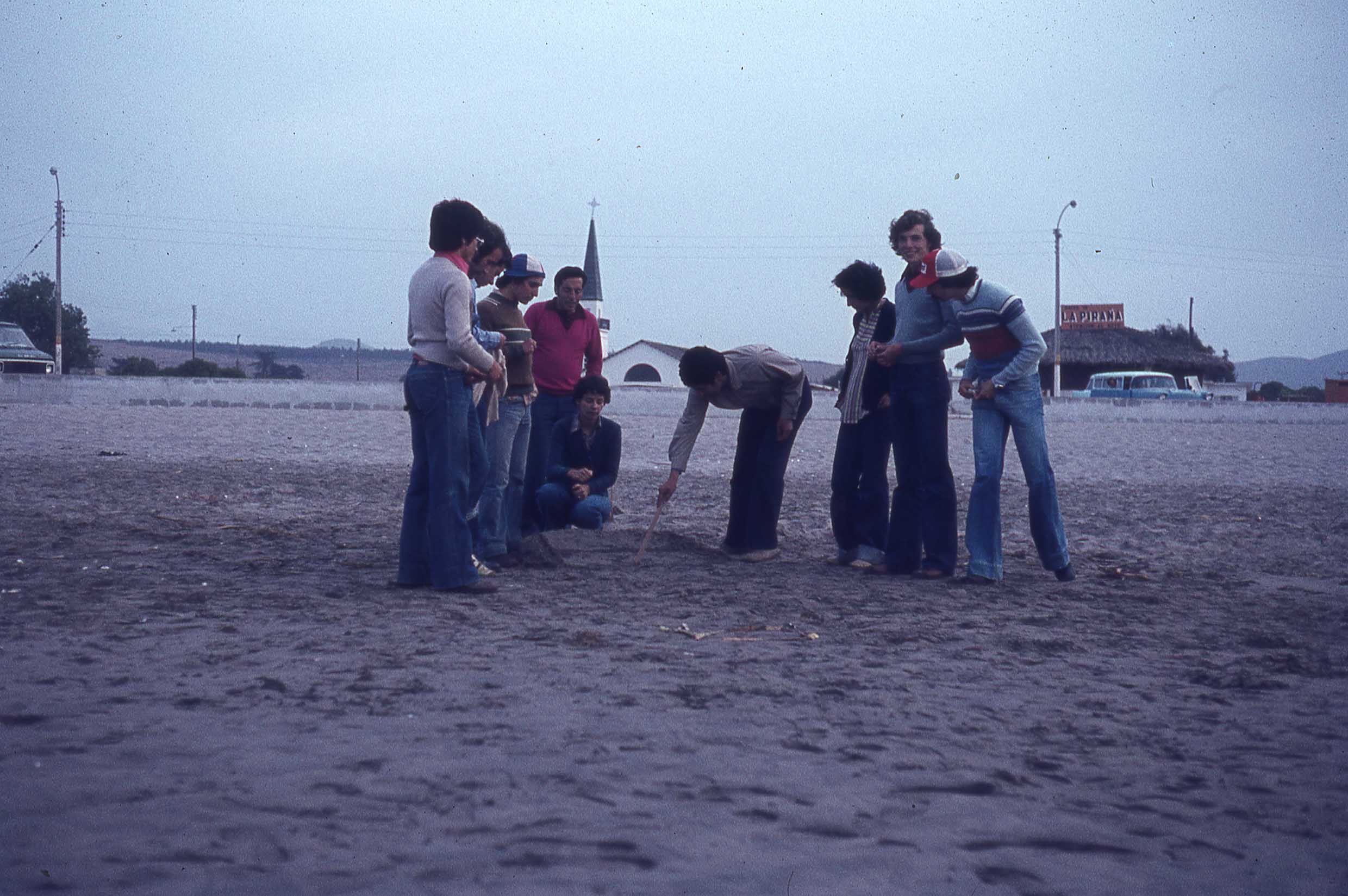 Viaje de amigos en los años 70