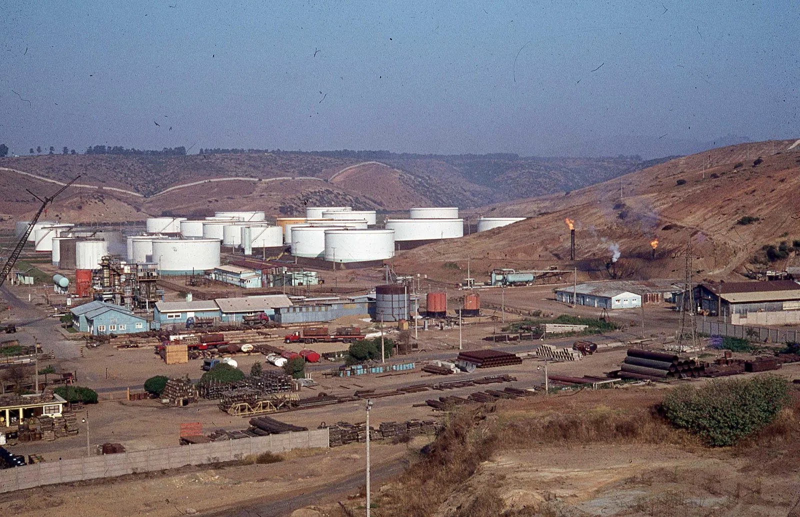 Refinería de Concón en 1979