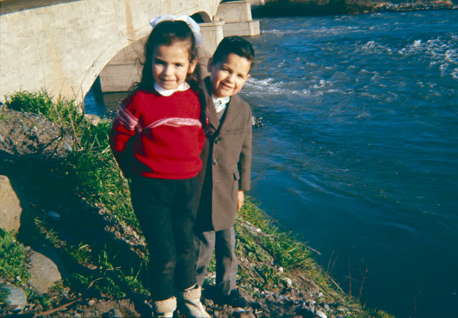Río Teno en los años 60