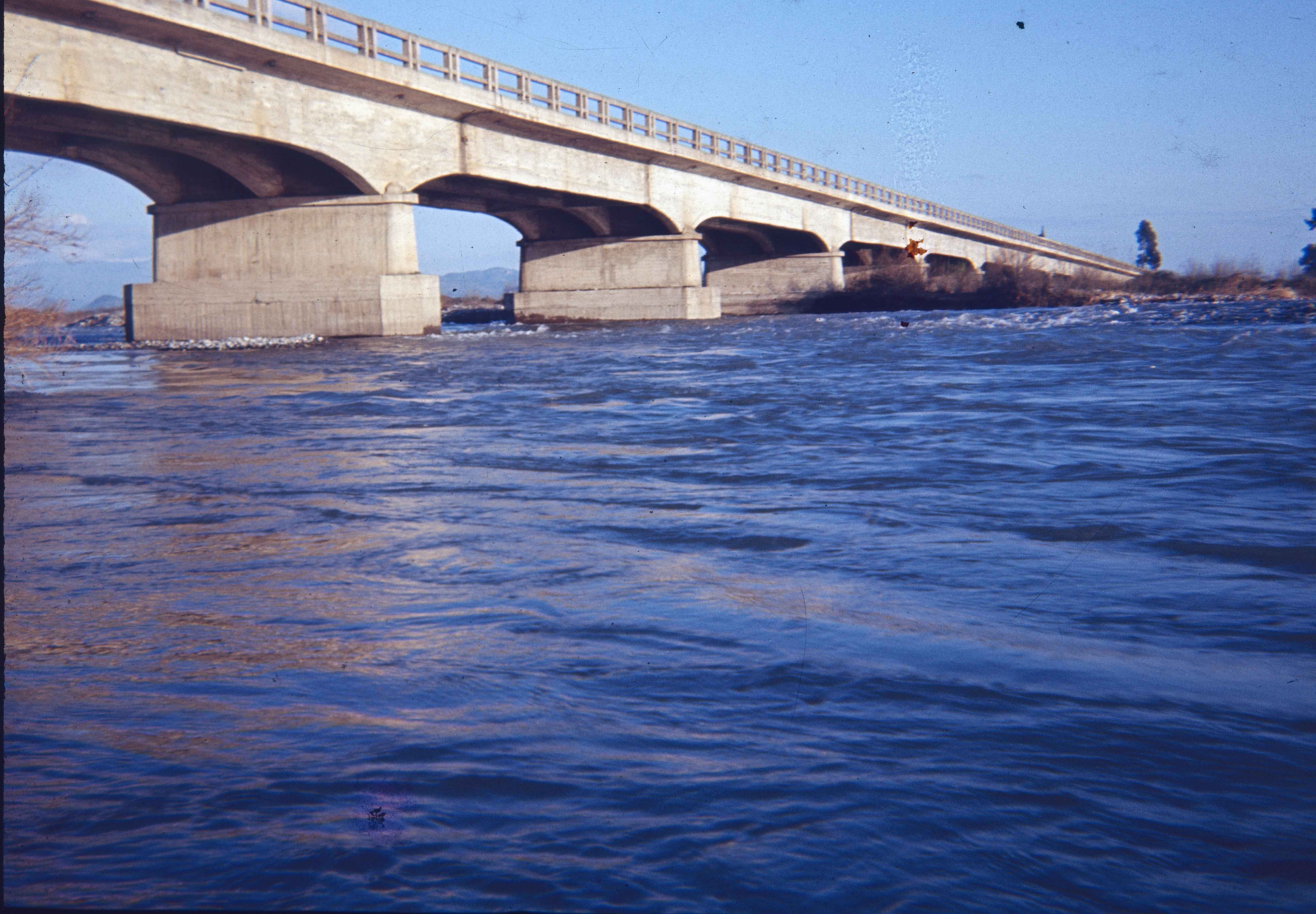 Río Teno en los años 60