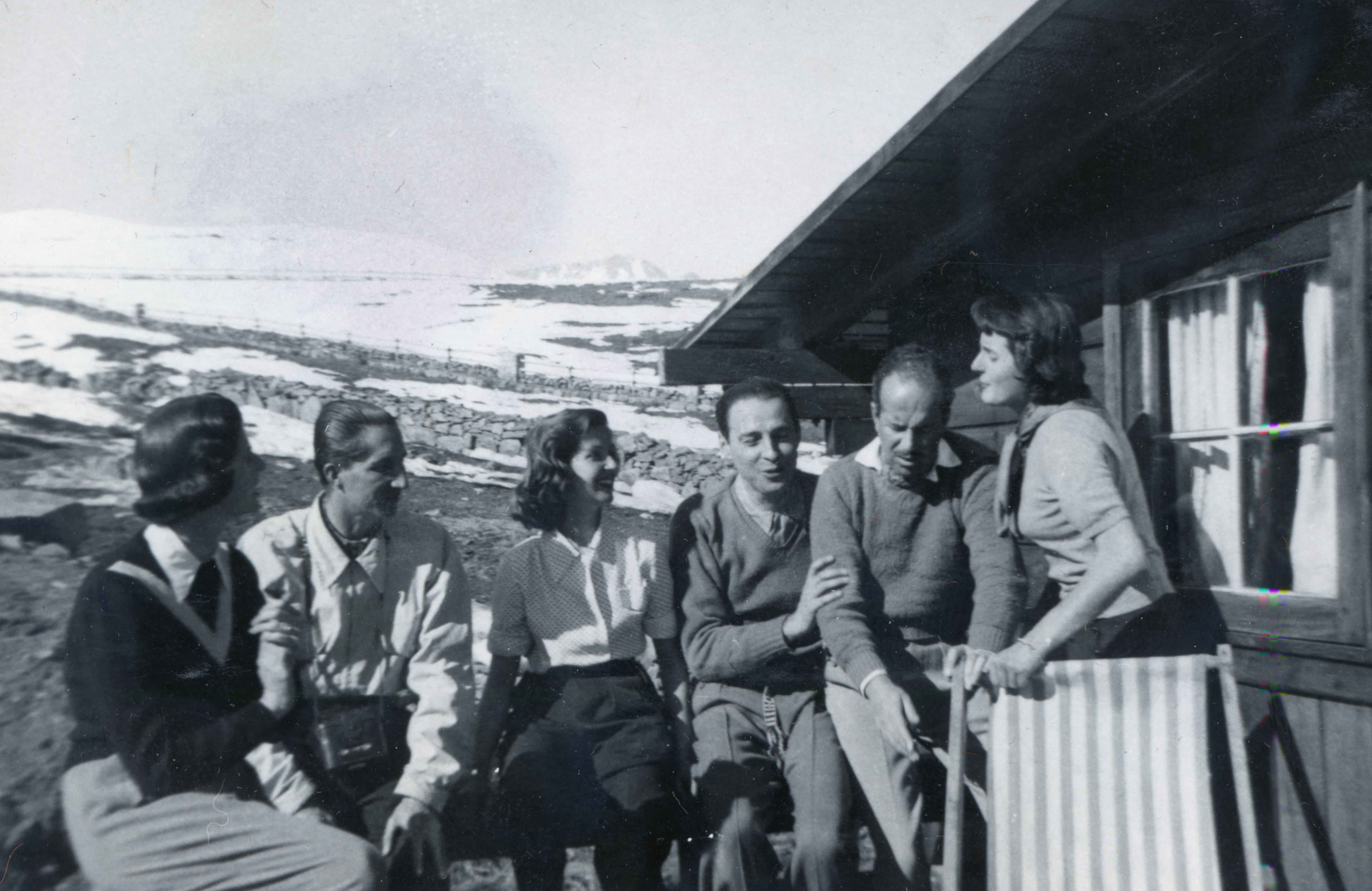 Farellones en 1950