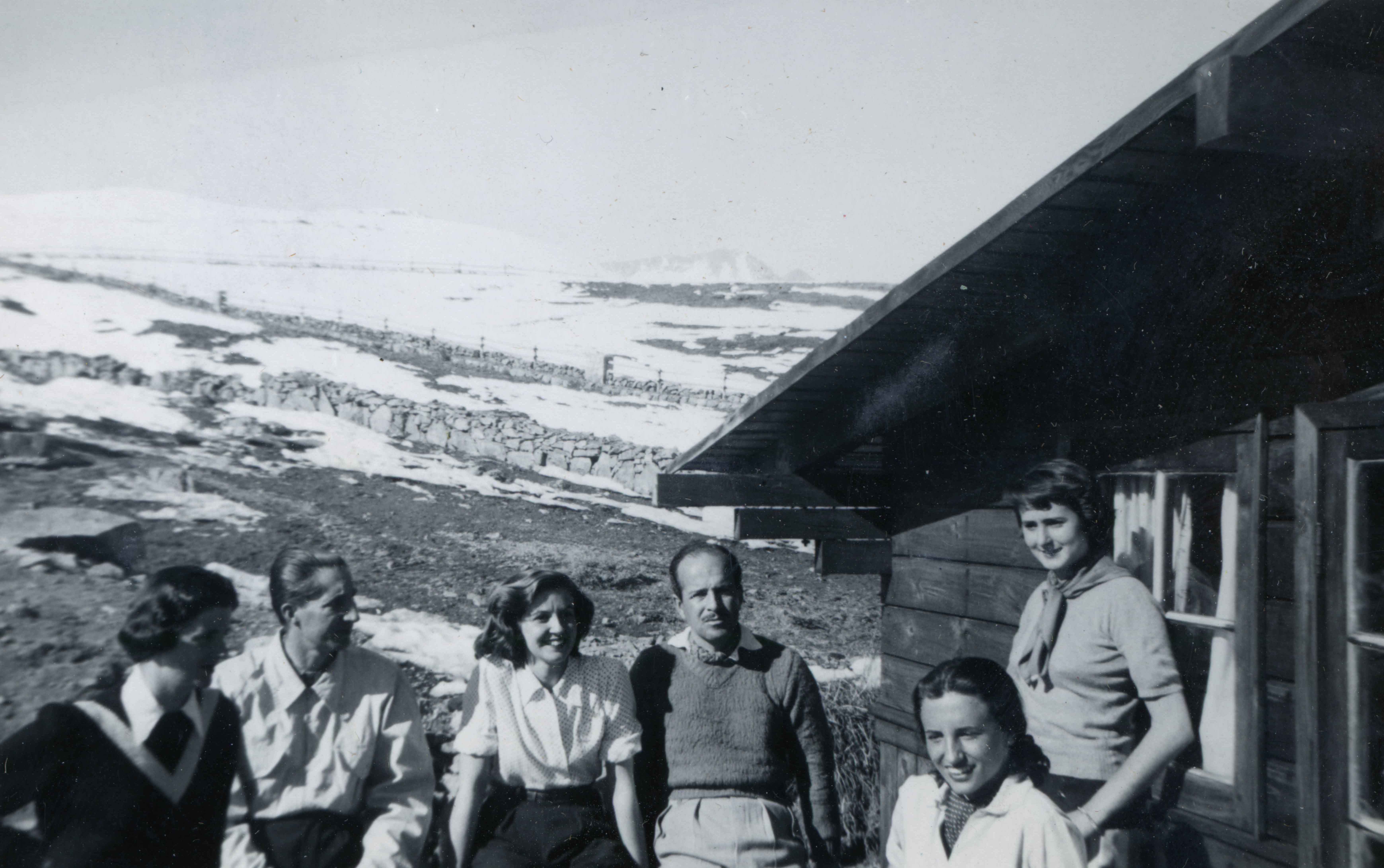 Farellones en 1950
