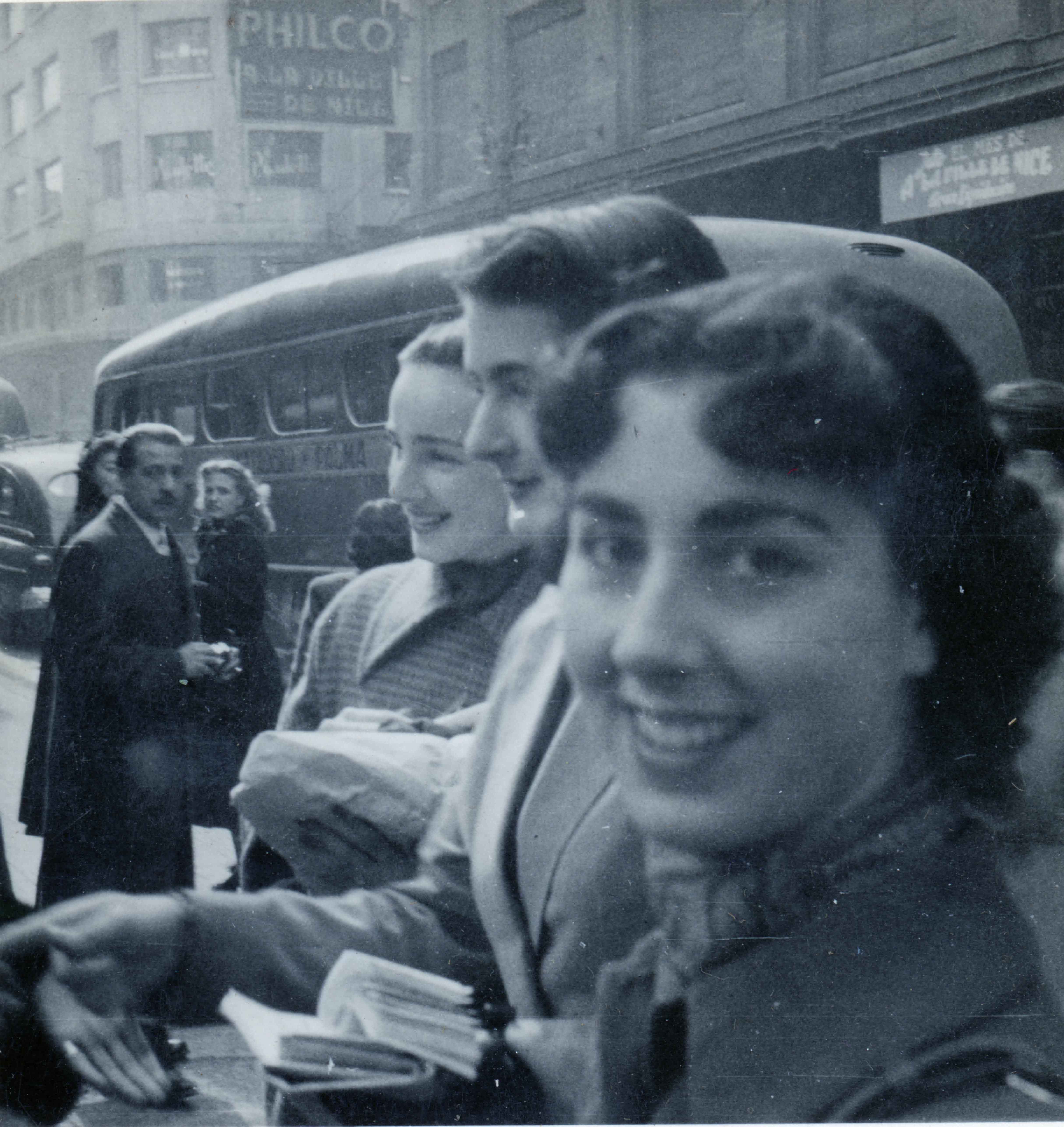 Calle Ahumada en 1950