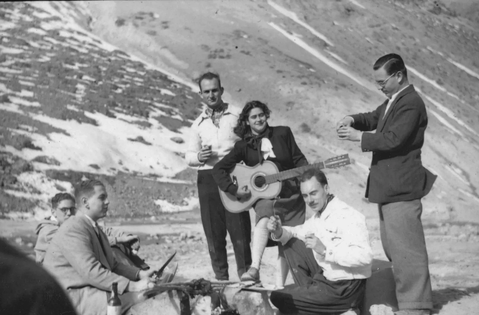 Sector Pérez Caldera, Lo Barnechea en 1947