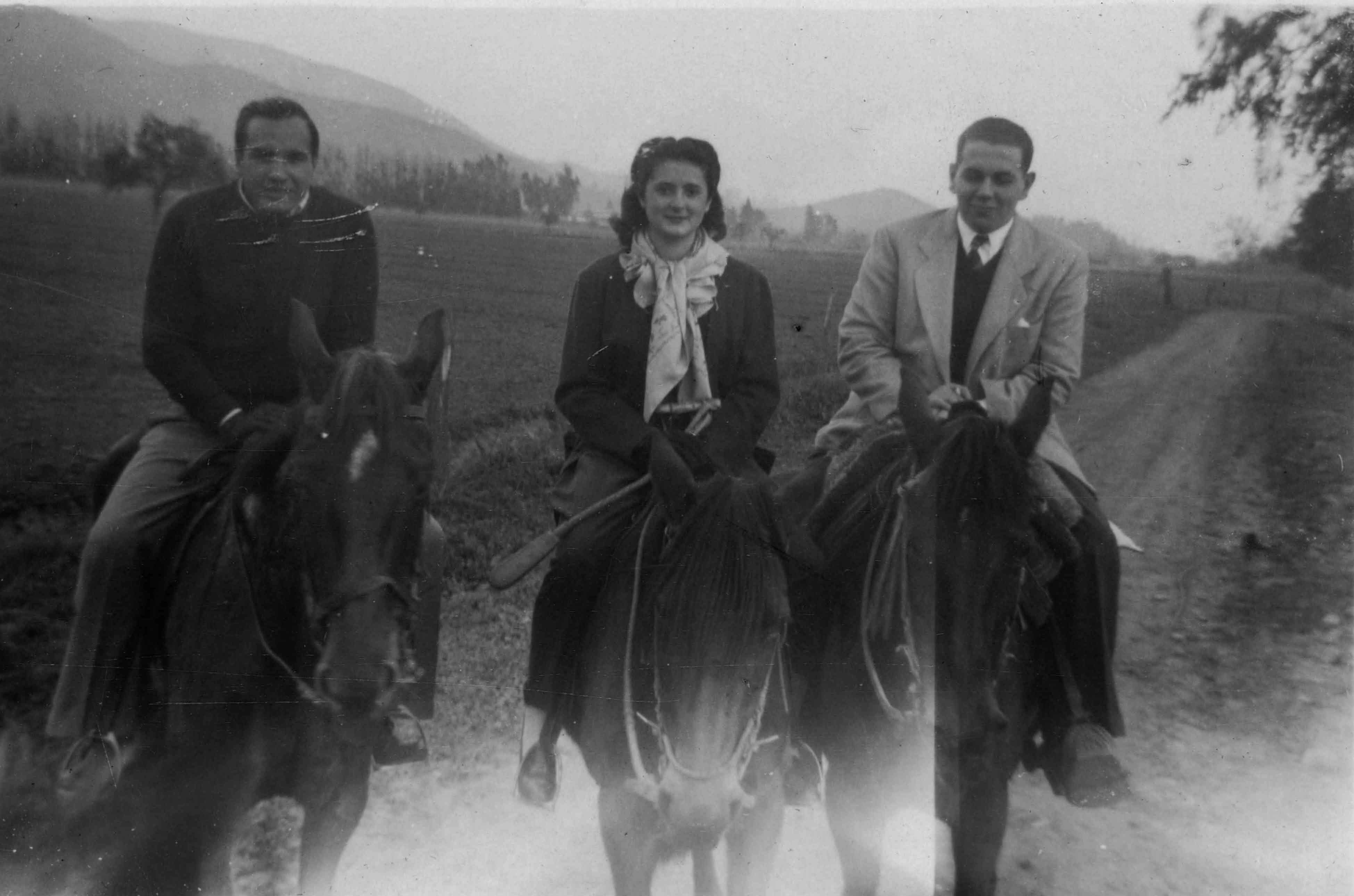Fundo Las Mercedes en 1947