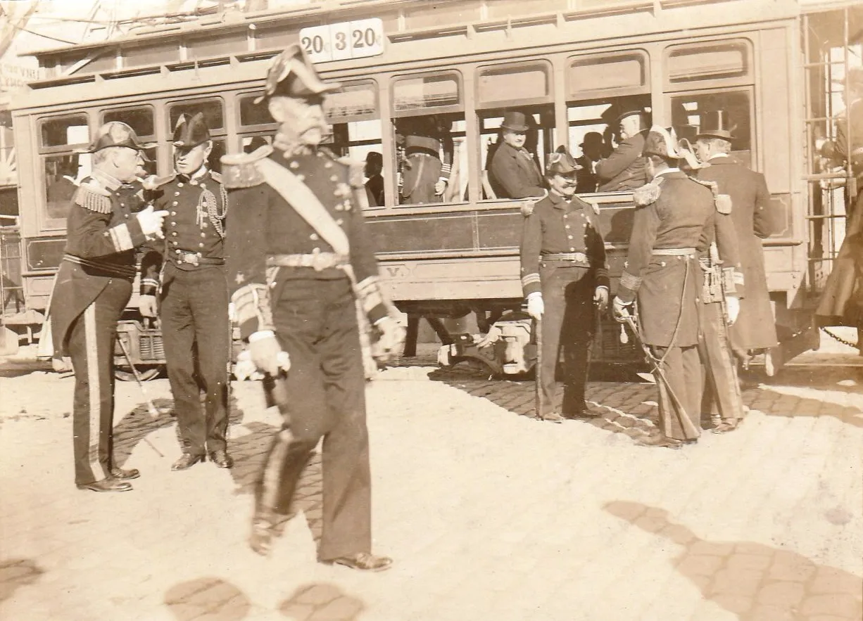 Centenario en Valparaíso, 1910
