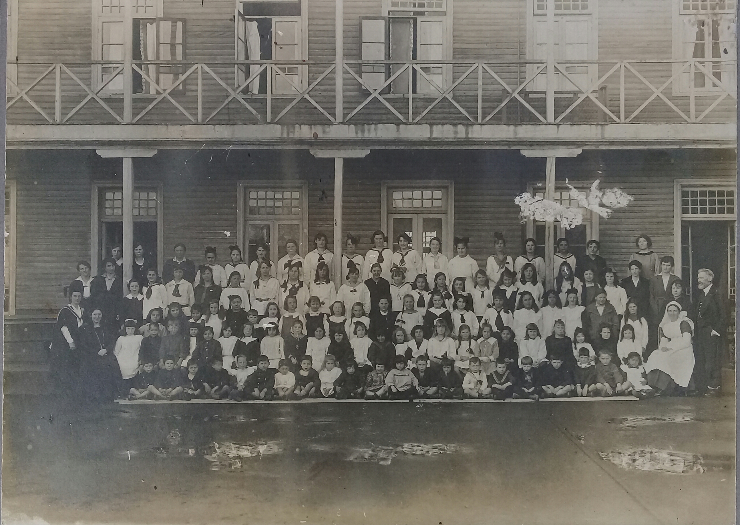 Temuco English College en 1918