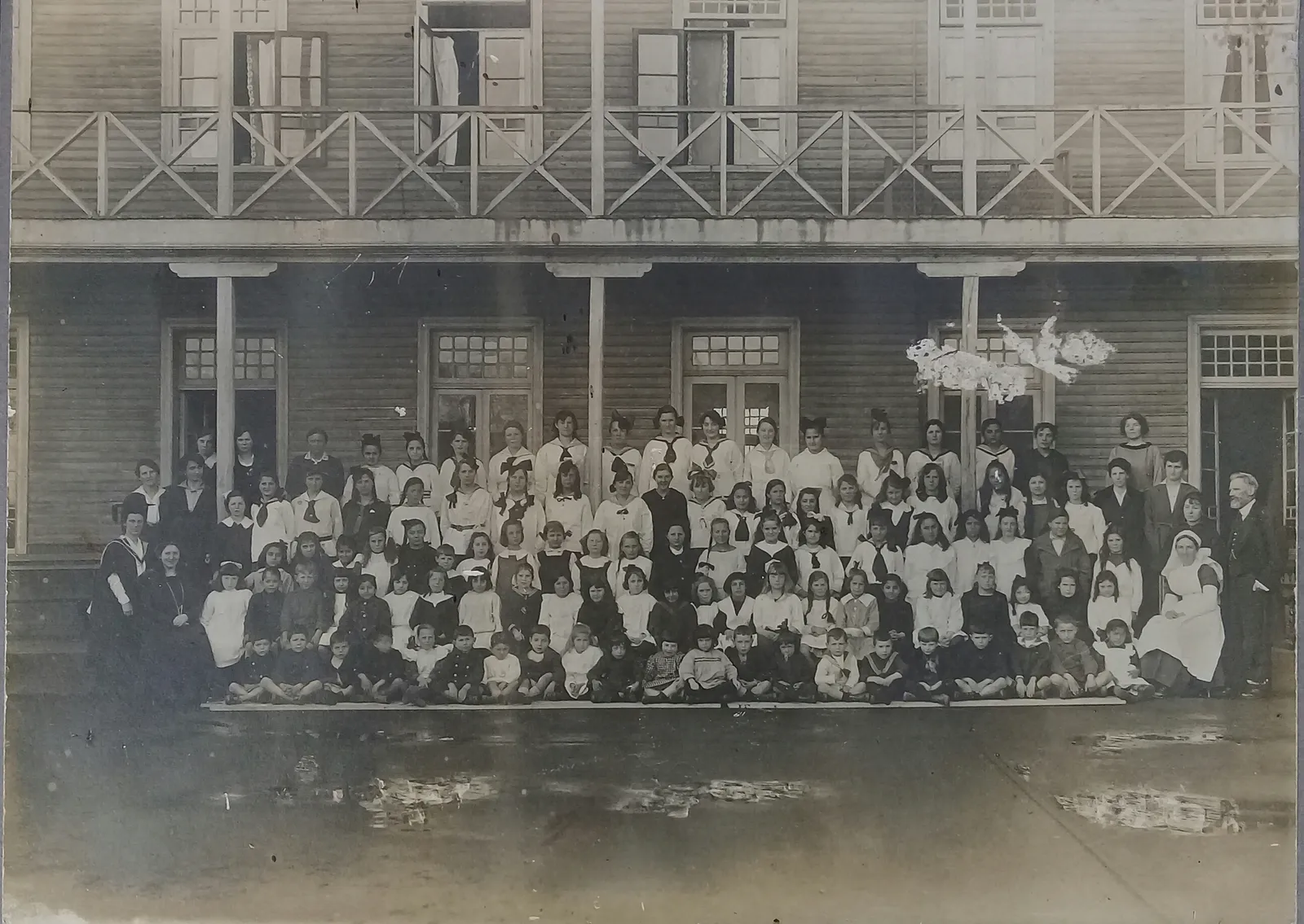 Temuco English College en 1918